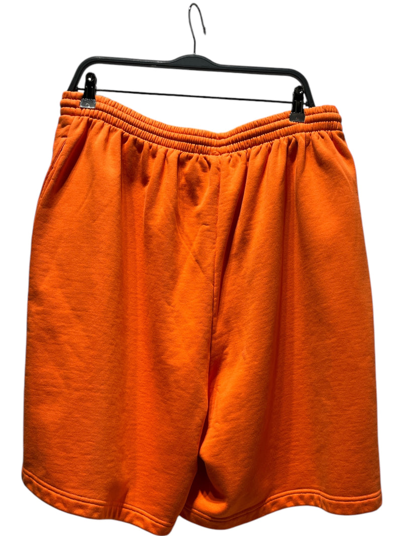 BALENCIAGA/Shorts/M/Cotton/ORN/BB CORP SWEAT SHORTS