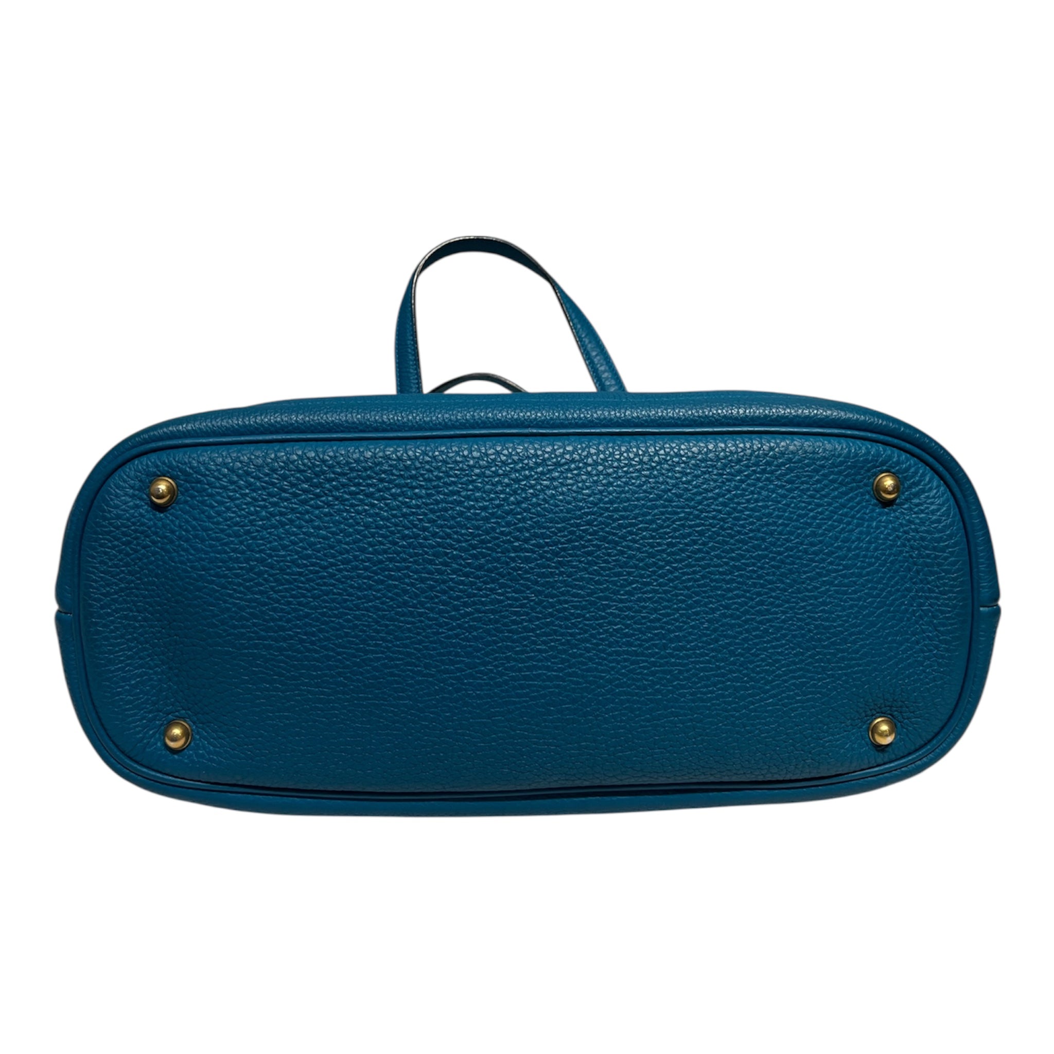 GUCCI/Hand Bag/Leather/BLU/HORSEBIT CALFSKIN BAG view 3