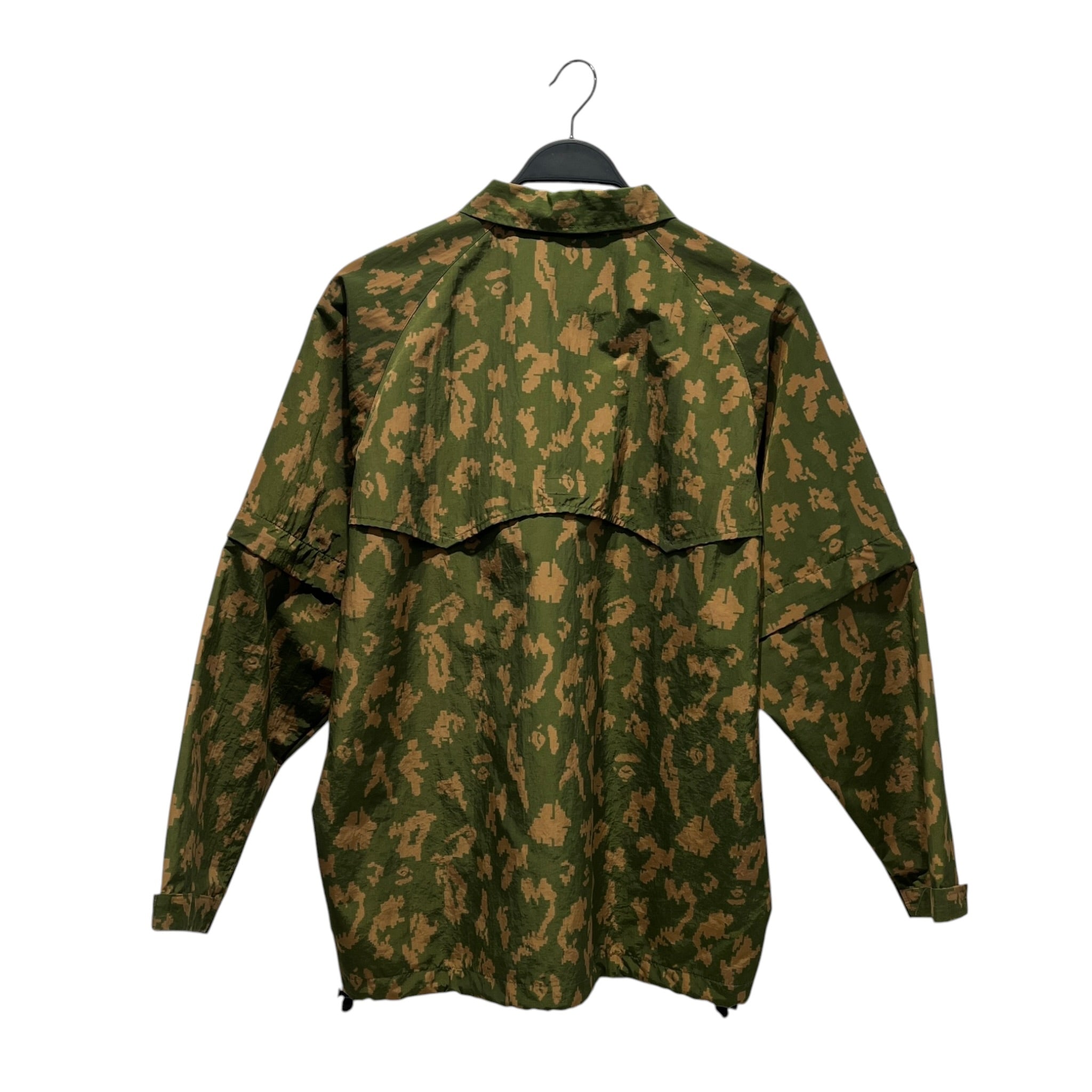 A BATHING APE/Windbreaker/M/Nylon/GRN/Camouflage/90S DIGITAL CAMO 2-WAY RAIN view 2