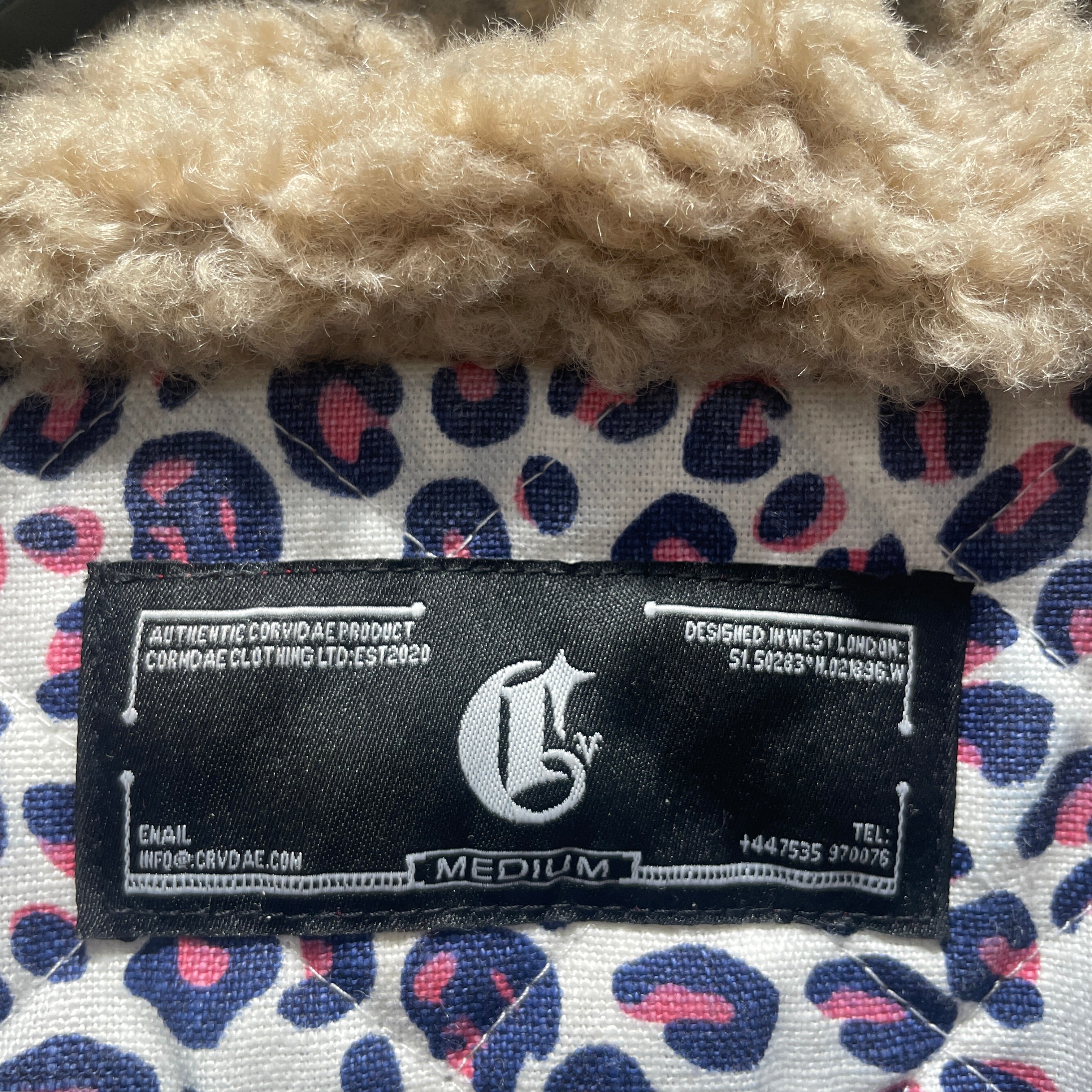 corvidae/Jacket/M/Polyester/RED/FLEECE LINED COAT view 3