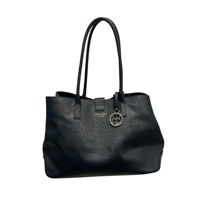 Henri Bendel/Hand Bag/Leather/BLK/