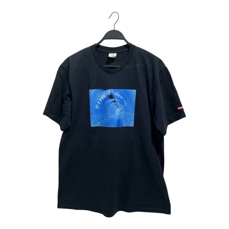 Supreme/T-Shirt/L/Cotton/BLK/Graphic/Tunnel Tee