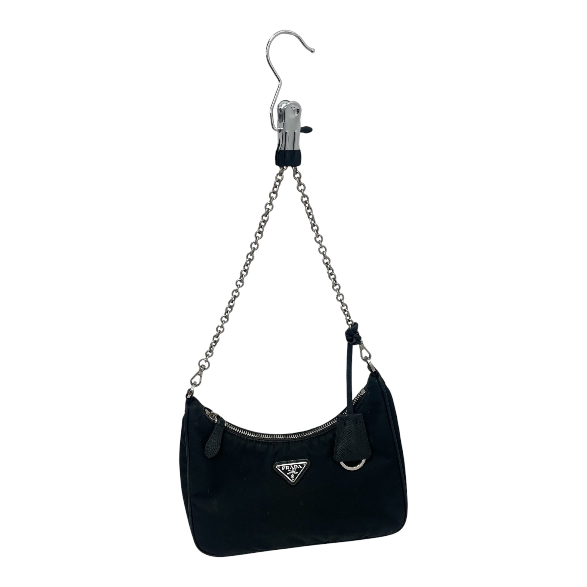 PRADA/Tote Bag/Nylon/BLK/RE-EDITION2005 view 4