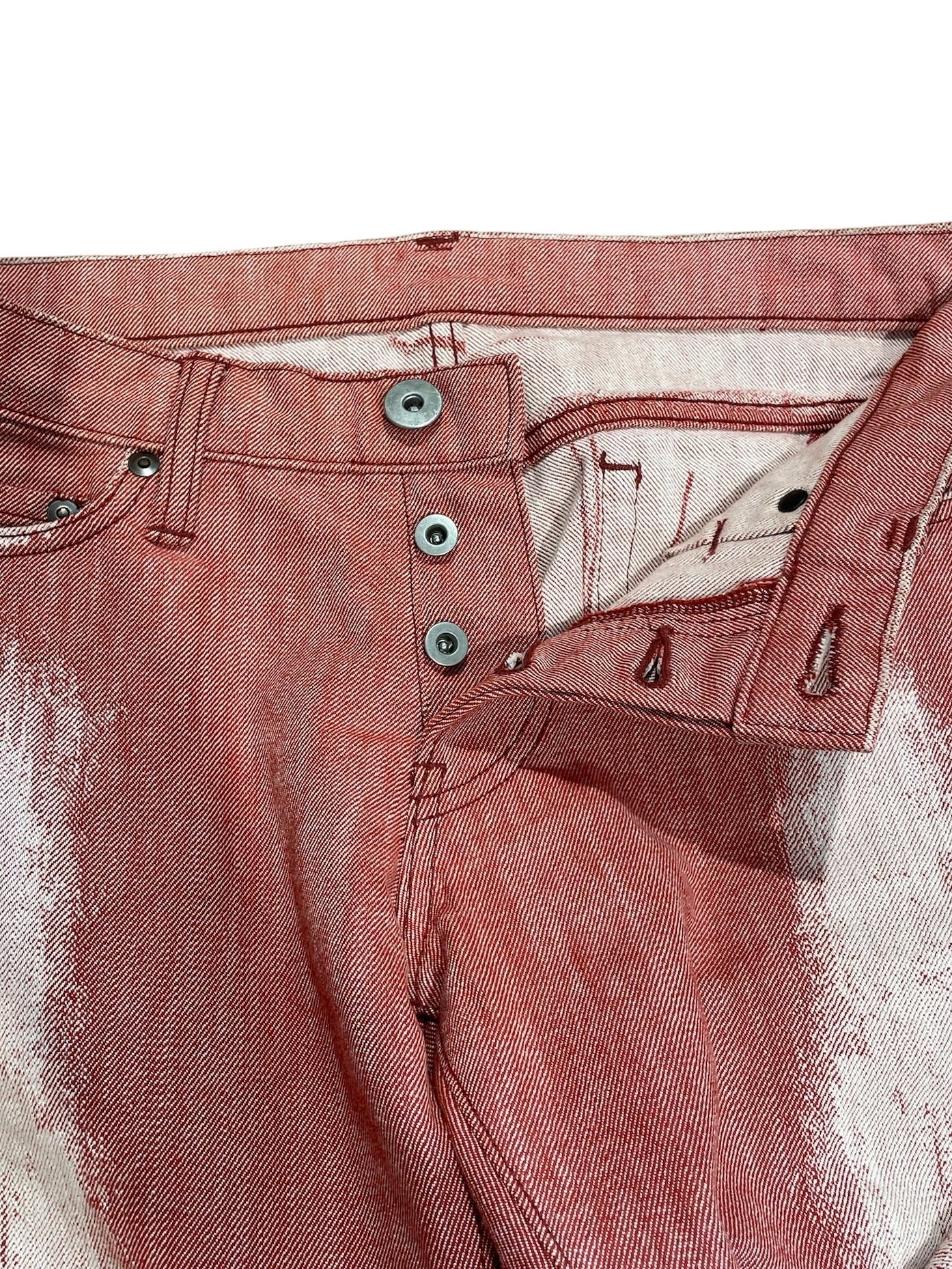 ISSEY MIYAKE/Pants/2/Denim/RED/APOC GALAXY DENIM view 3