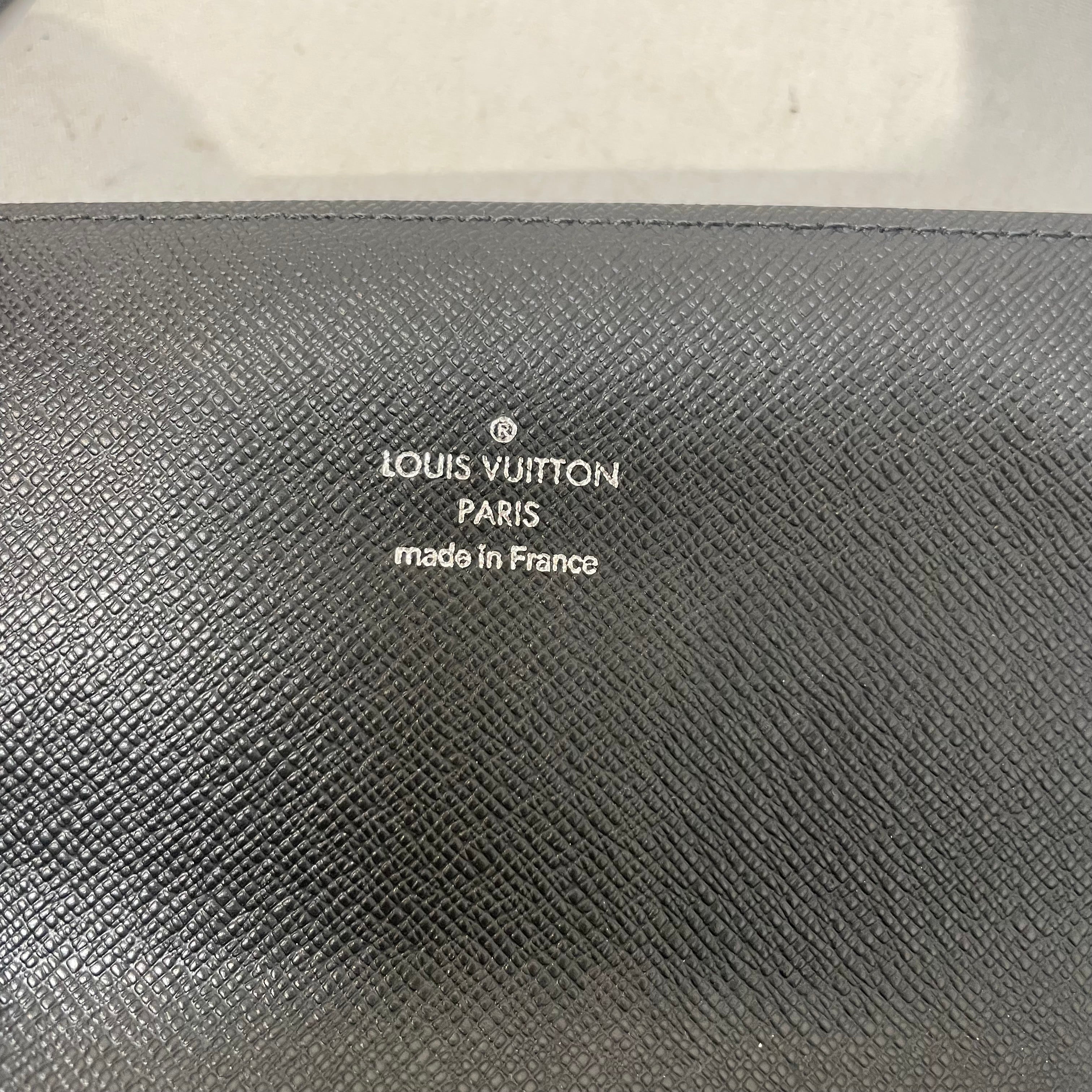 LOUIS VUITTON/Long Wallet/Monogram/Leather/BLK/M's/modular damier long flap walle view 6