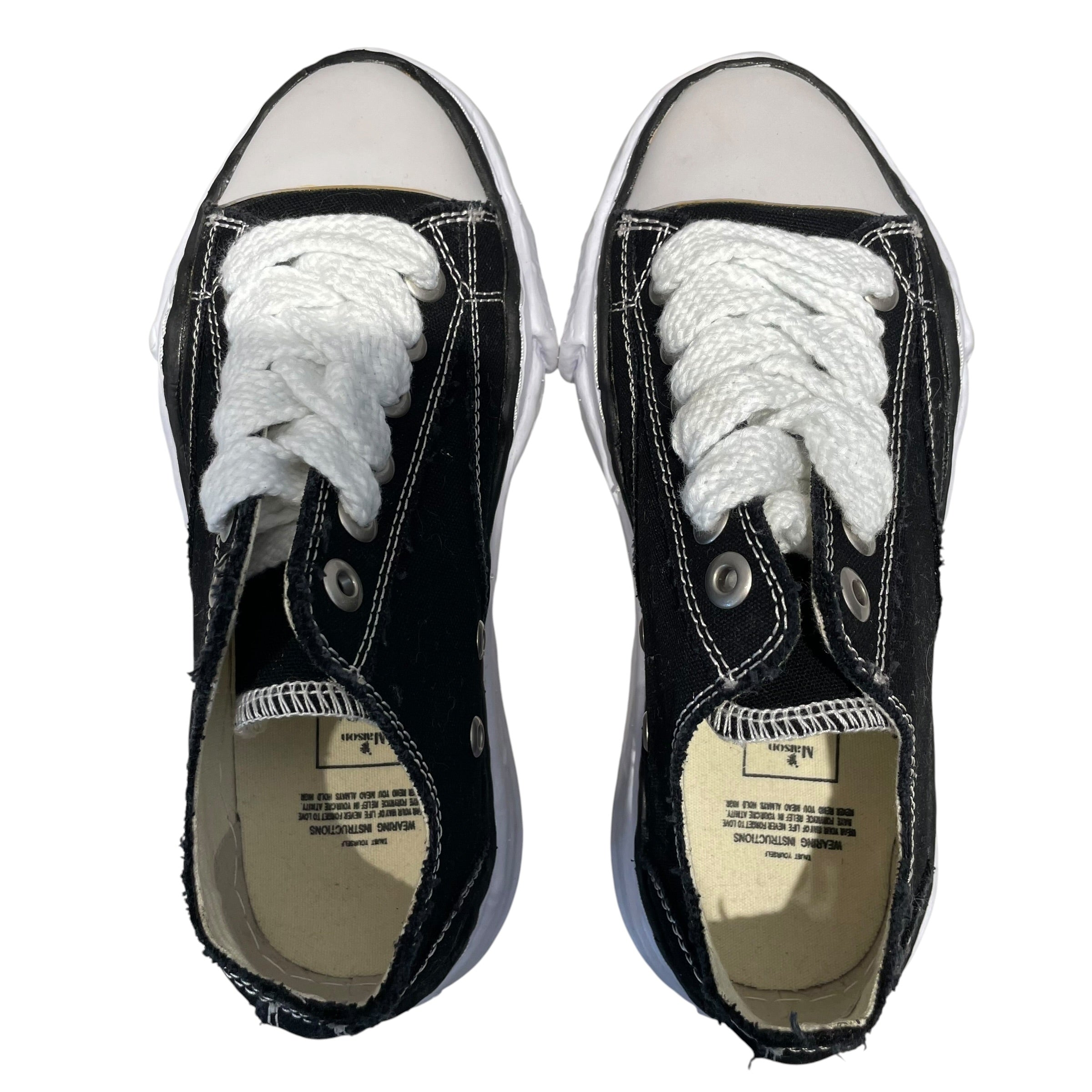 MIHARA YASUHIRO/Low-Sneakers/EU 37/Cotton/BLK/Peterson OG Canvas view 5