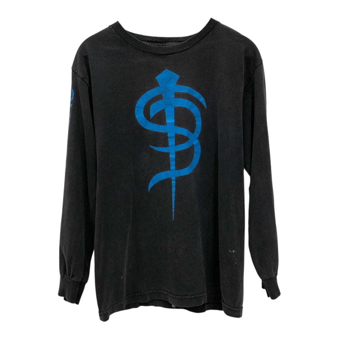 Vintage/LS T-Shirt/Cotton/BLK/Graphic/Blue Skinny Puppy view 1