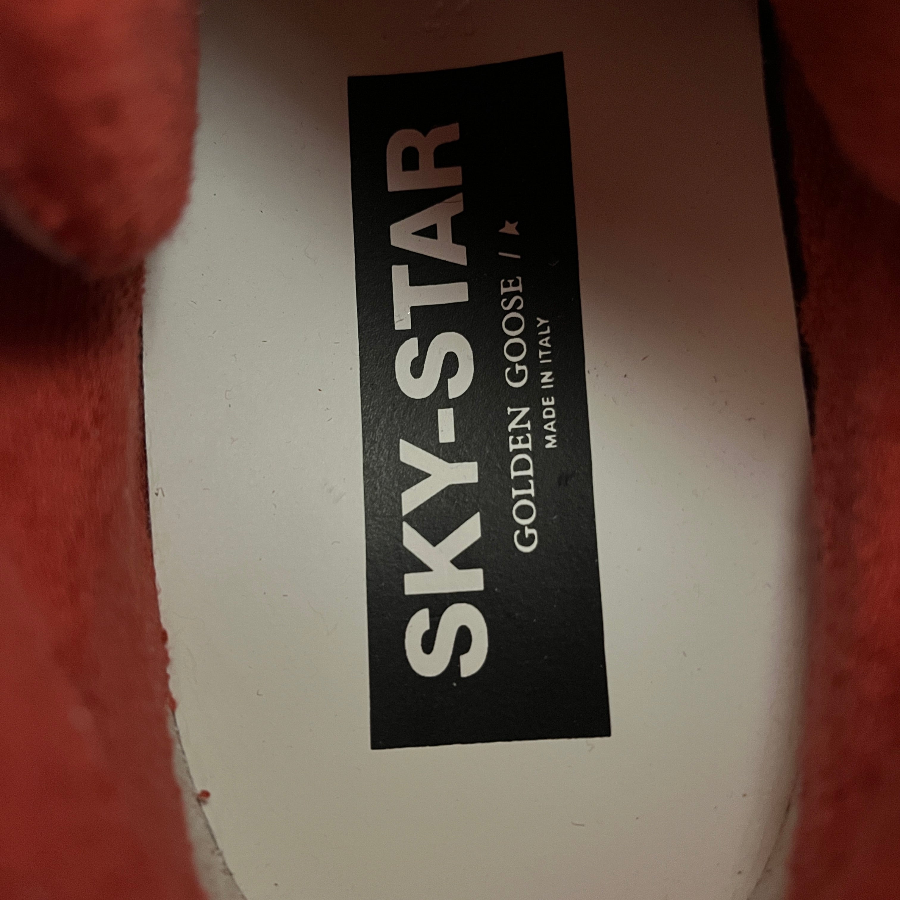 GOLDEN GOOSE/Hi-Sneakers/EU 41/Leather/WHT/SKY-STAR view 3