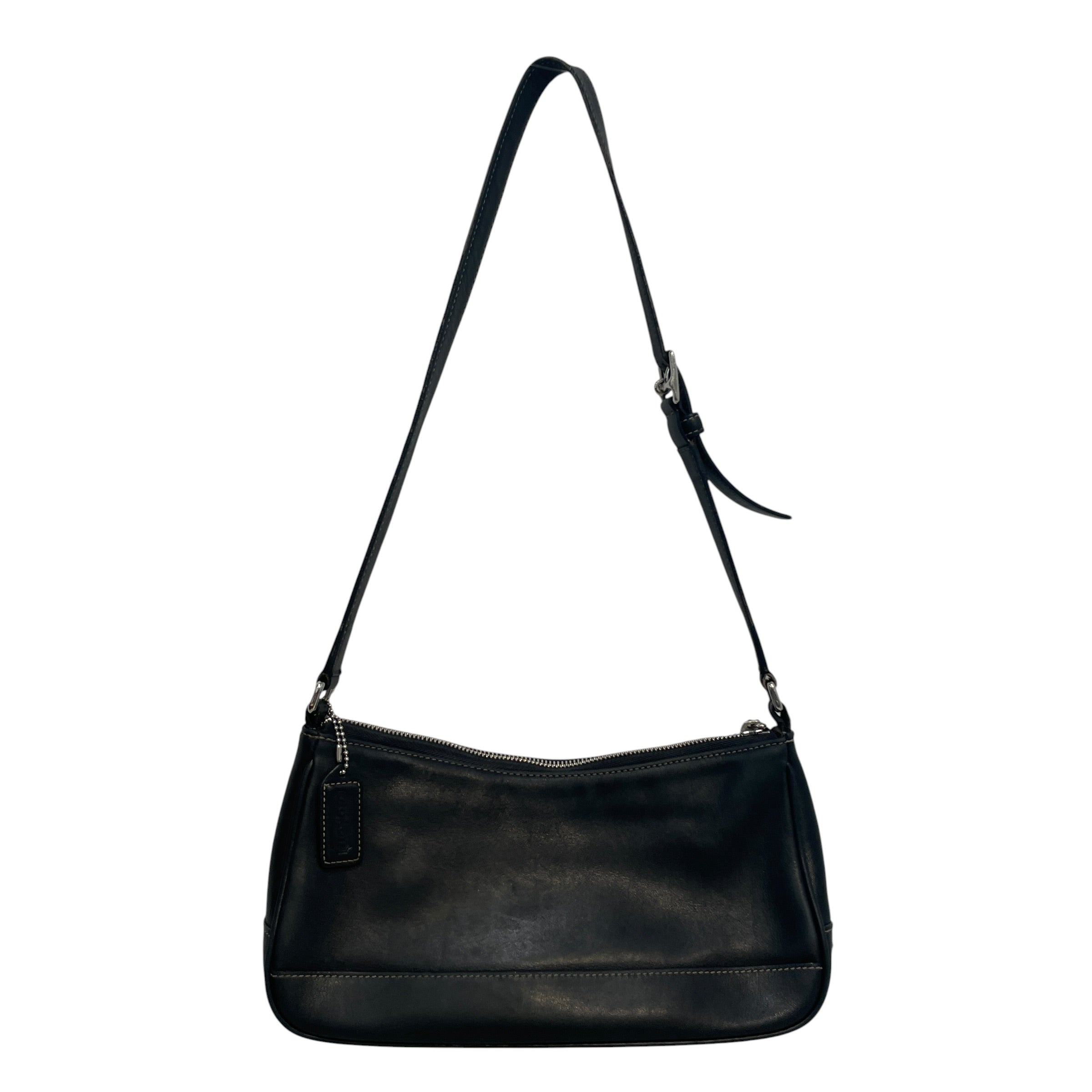 COACH/Hand Bag/Leather/BLK/Hampton Demi Shoulder view 2