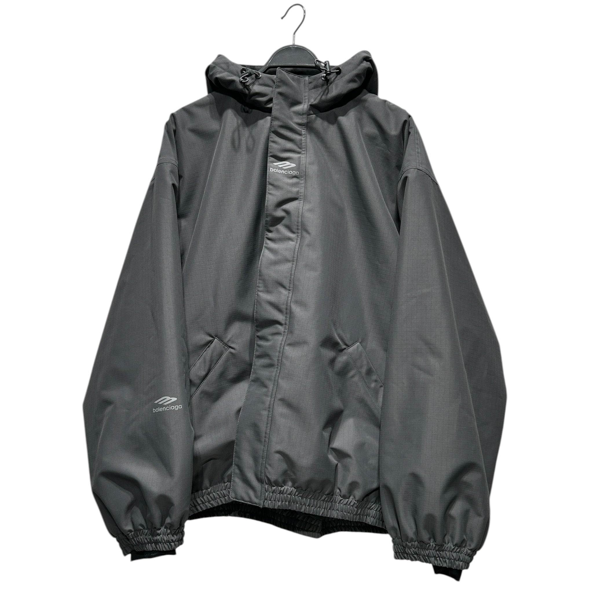 BALENCIAGA/Jacket/46/Polyester/GRY/ view 2