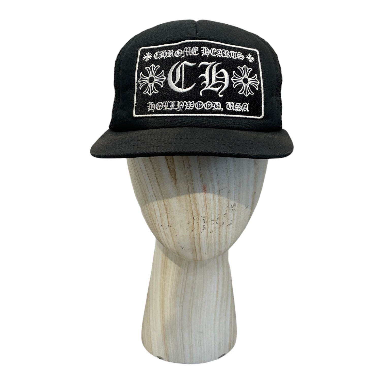 CHROME HEARTS/Cap/Graphic/Cotton/BLK/HOLLYWOOD TRUCKER HAT view 1
