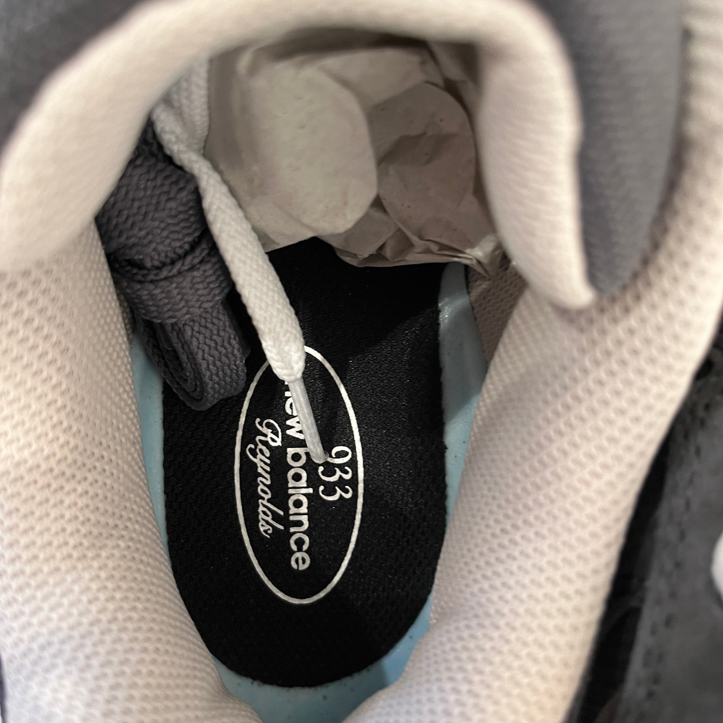 NEW BALANCE/Low-Sneakers/US 12/GRY/NB 993 ANDREW REYNOLDS GRY view 3