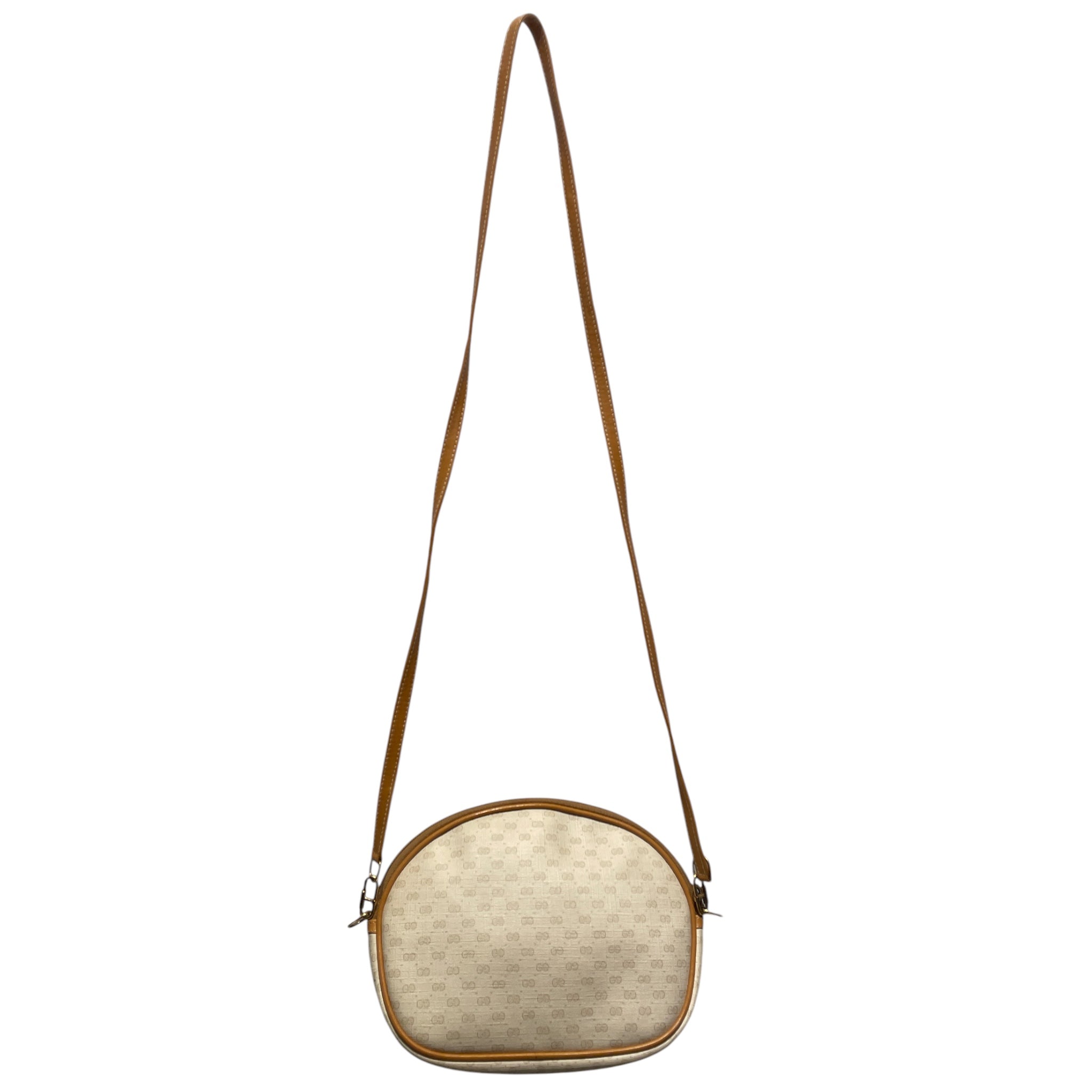 GUCCI/Cross Body Bag/Monogram/CRM/Vintage Micro GG Crossbody Bag view 2
