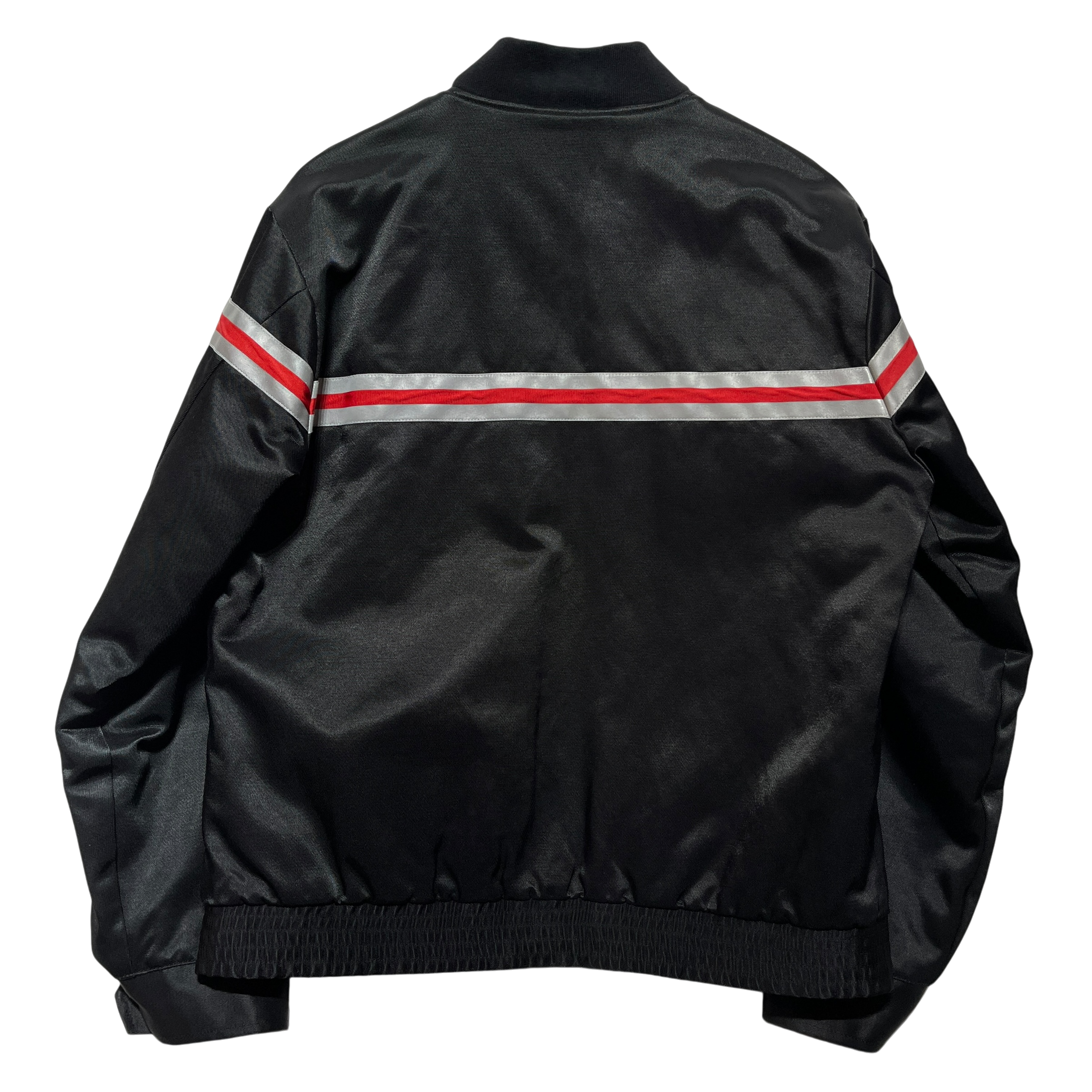 Supreme/Baseball Jkt/M/Nylon/BLK/Stripe/work jacket red stripe view 3