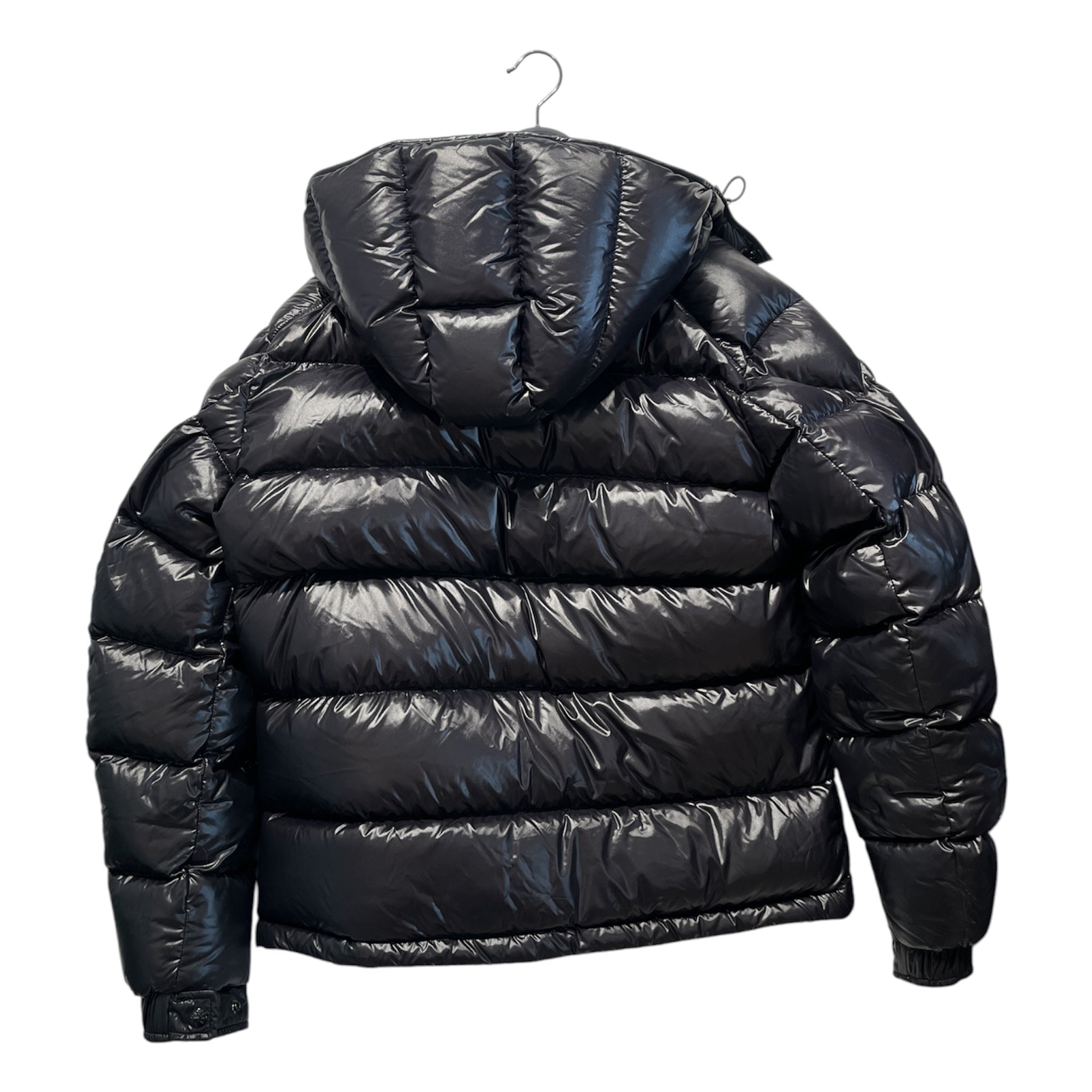 MONCLER/Puffer Jkt/S/BLK/MONCLER/ZIP PUFFER/HOOD view 2