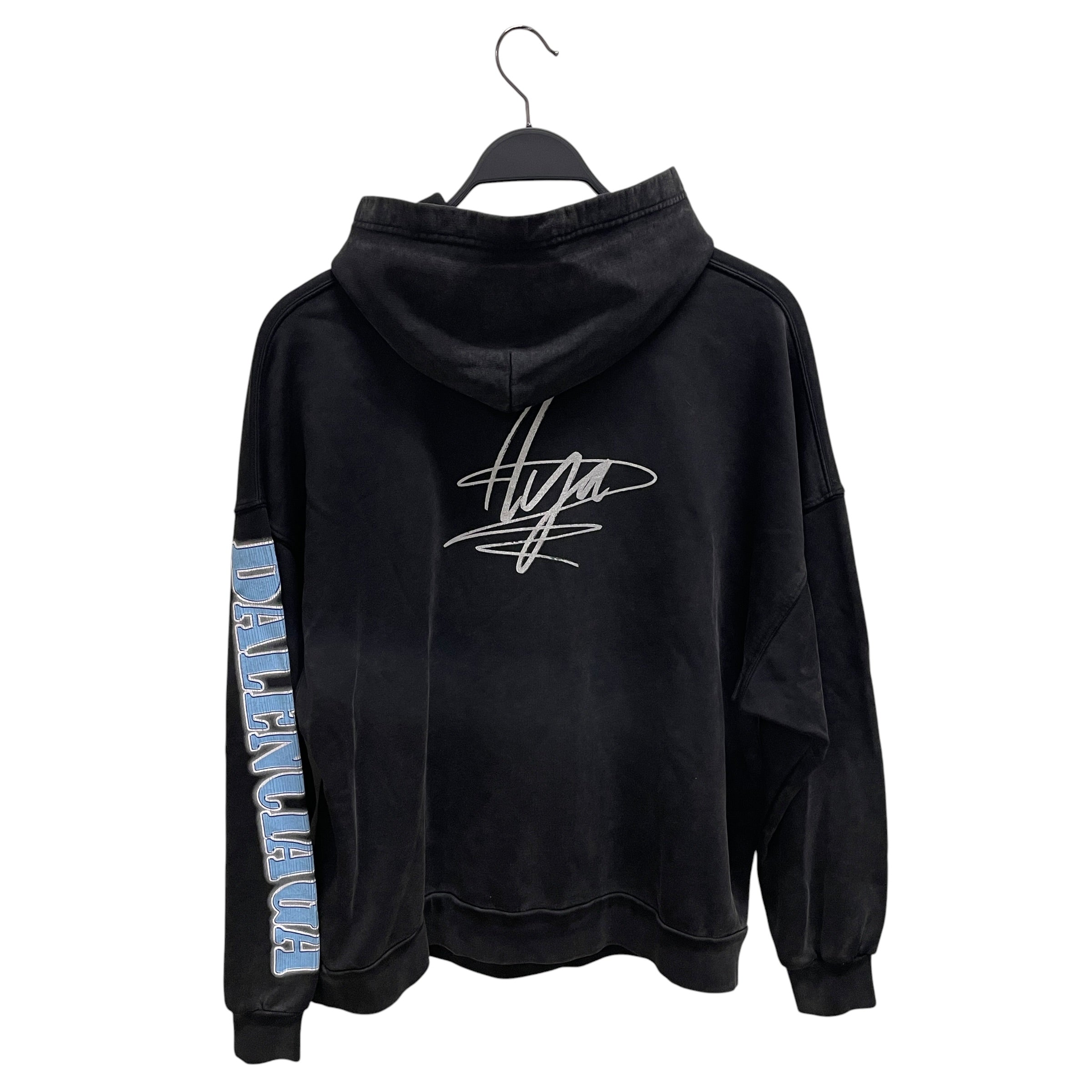 BALENCIAGA/Hoodie/L/Graphic/Cotton/BLK/LA NAKAMURANCE view 2