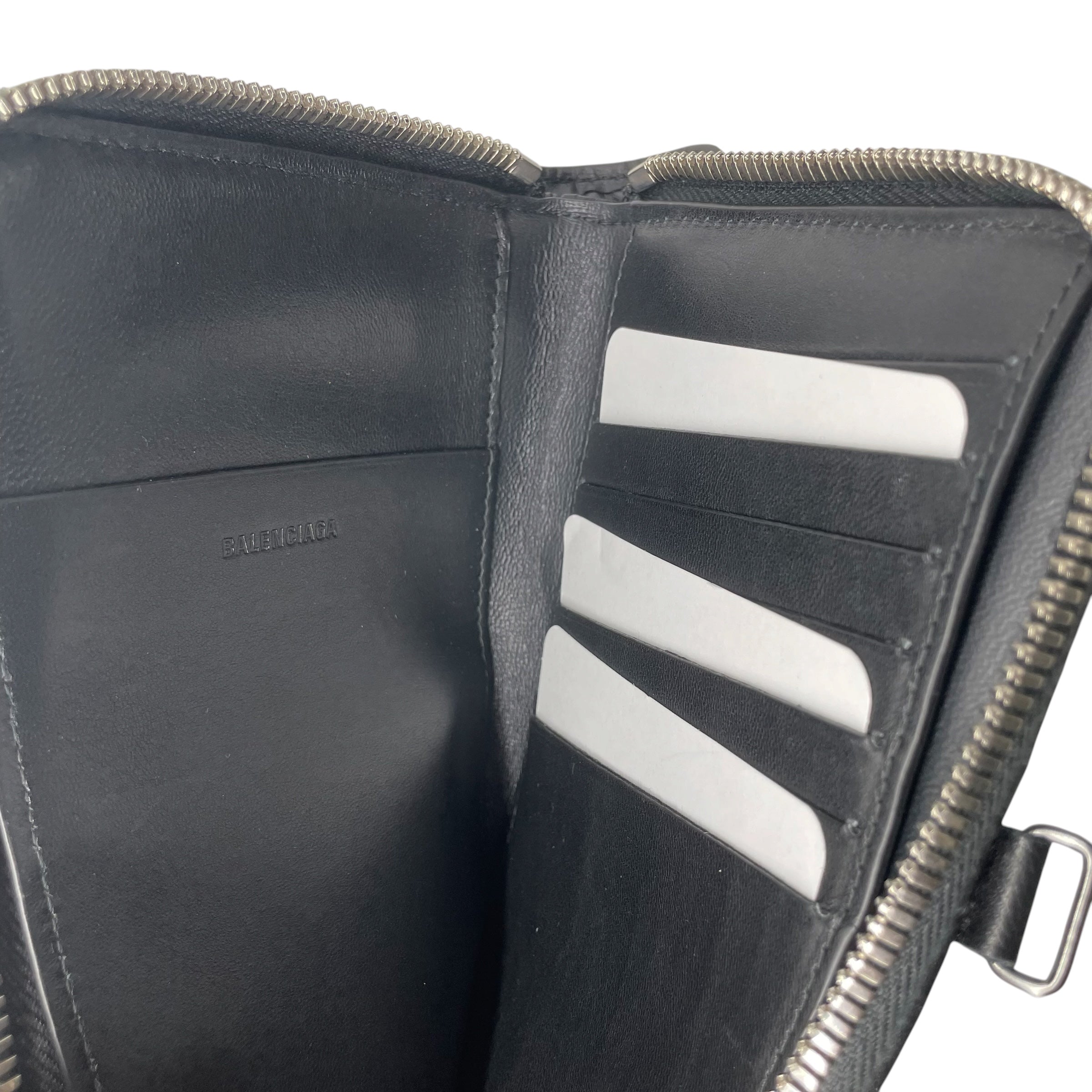 BALENCIAGA/Alpinestars/Pouch/All Over Print/Leather/BLK/DIRT BIKE GLOVE WALLET BNWT view 4