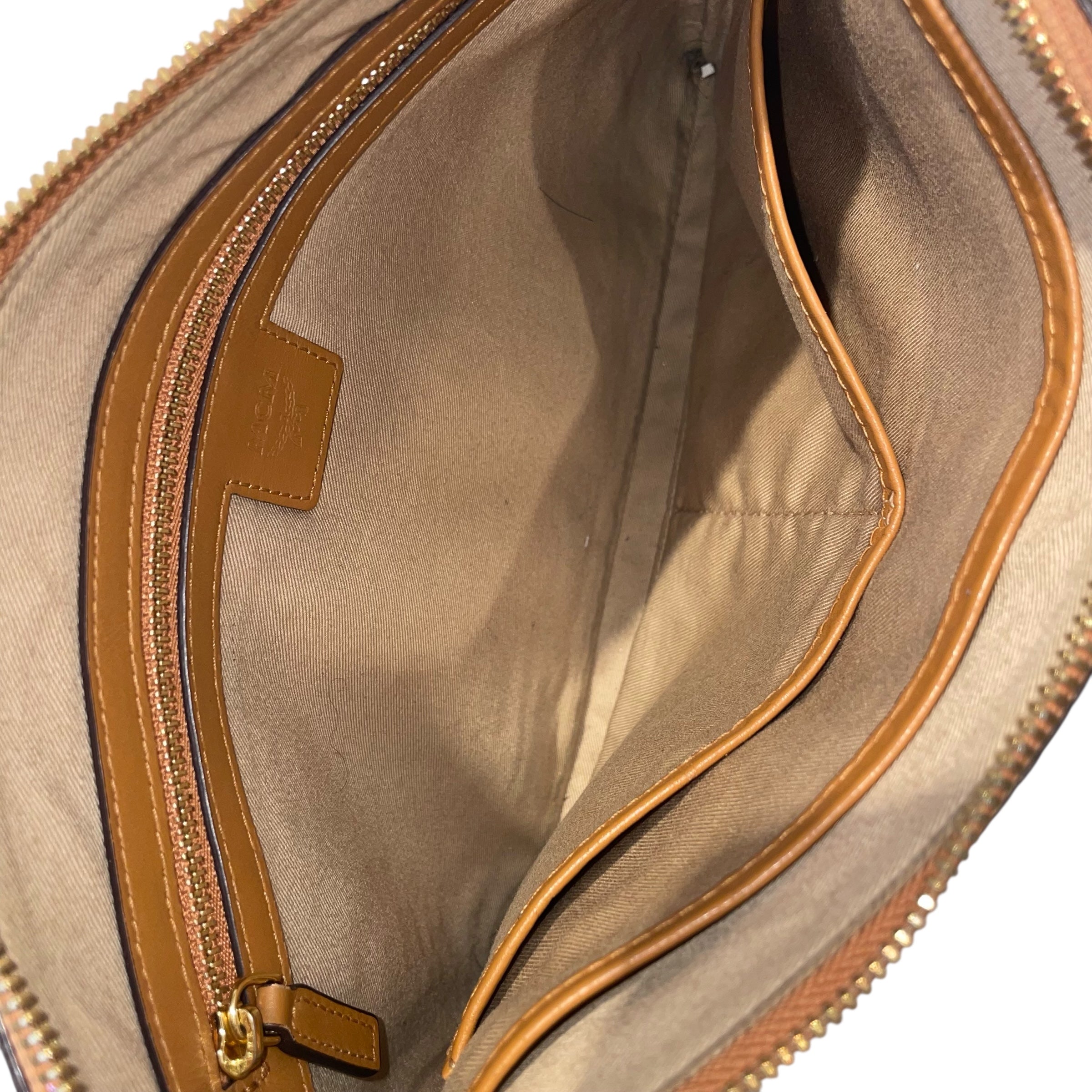 MCM/Clutch Bag/M/Monogram/Leather/BEG/T0780 view 4