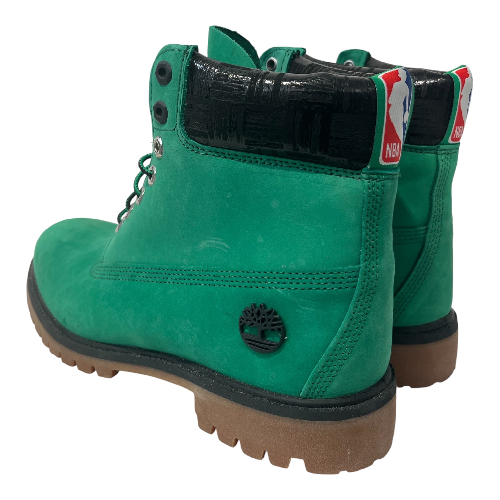 Timberland/NBA/Lace Up Boots/US 10.5/Suede/GRN/8 Hole/A3940 boston celtics view 2
