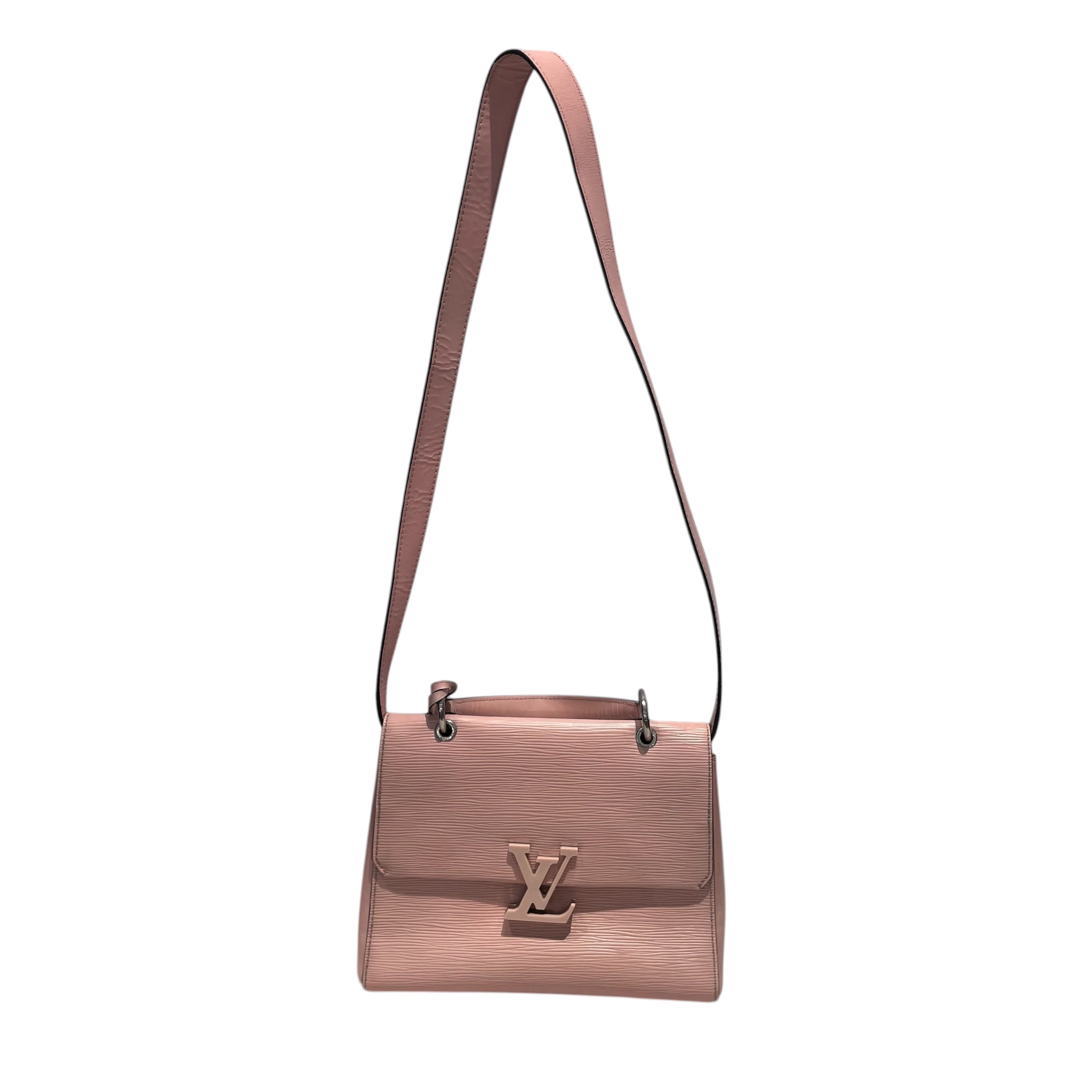 LOUIS VUITTON/Cross Body Bag/Leather/PNK/Grenelle Epi view 1