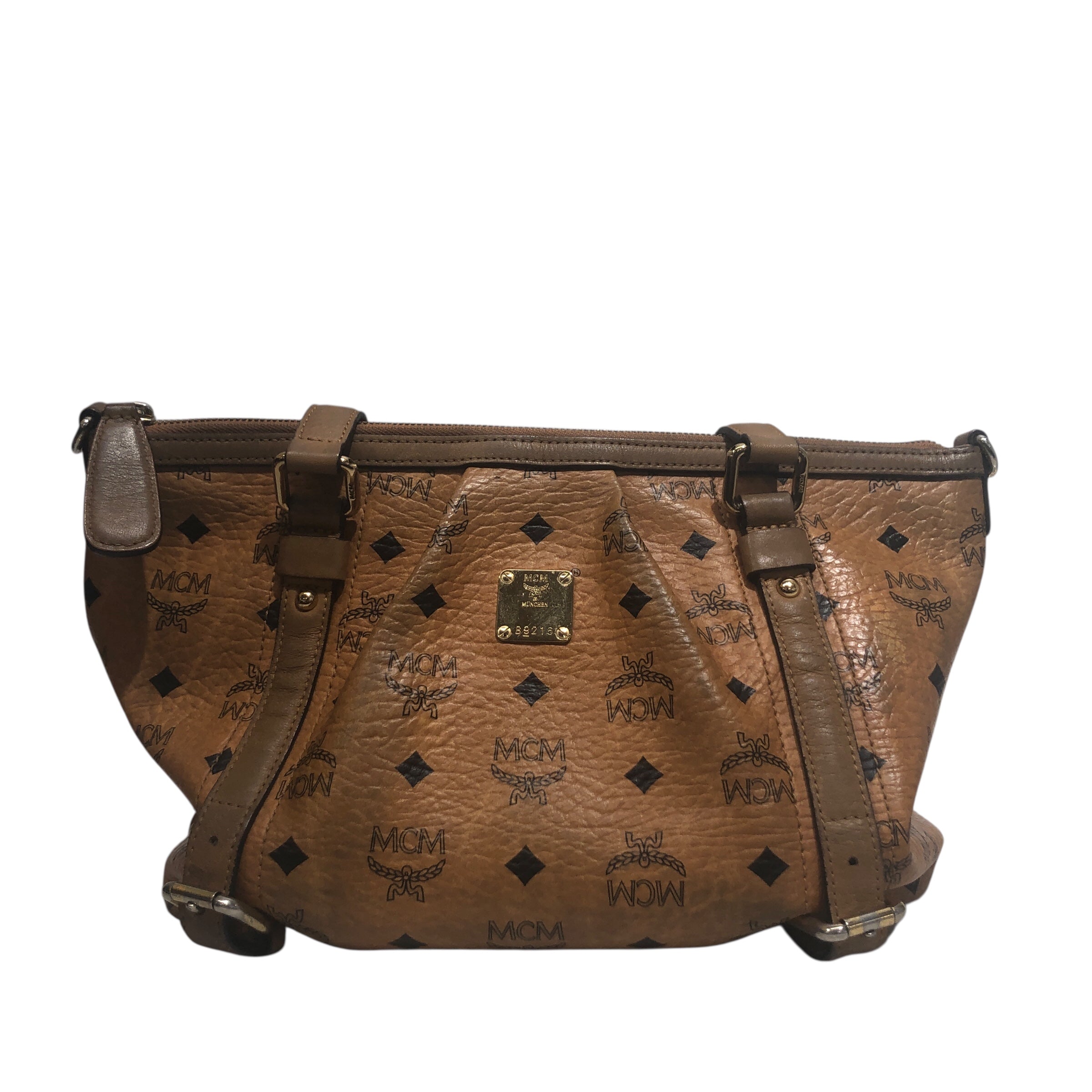 MCM/Hand Bag/Monogram/Leather/CML/ view 1