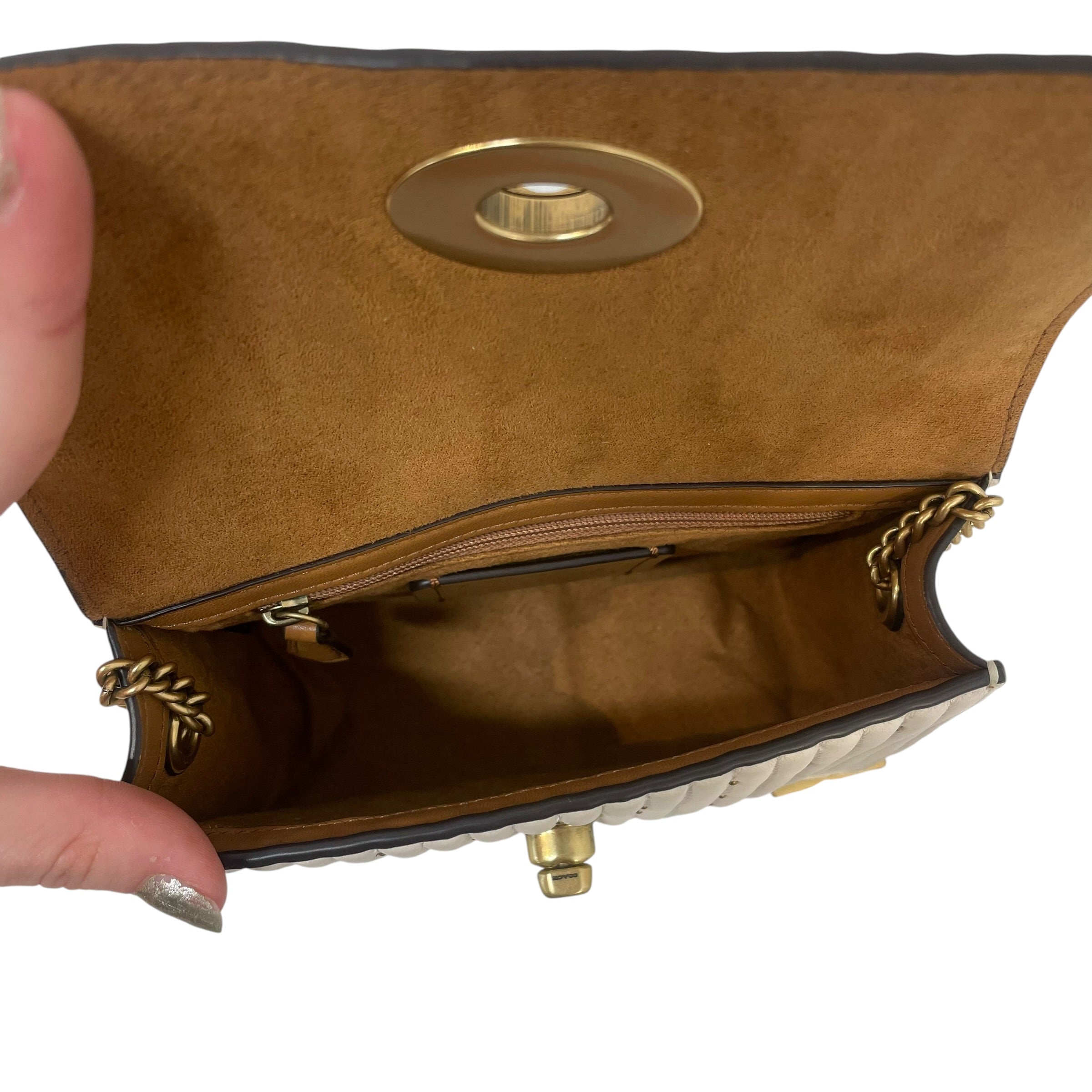 COACH/Cross Body Bag/Leather/CRM/28480 view 4