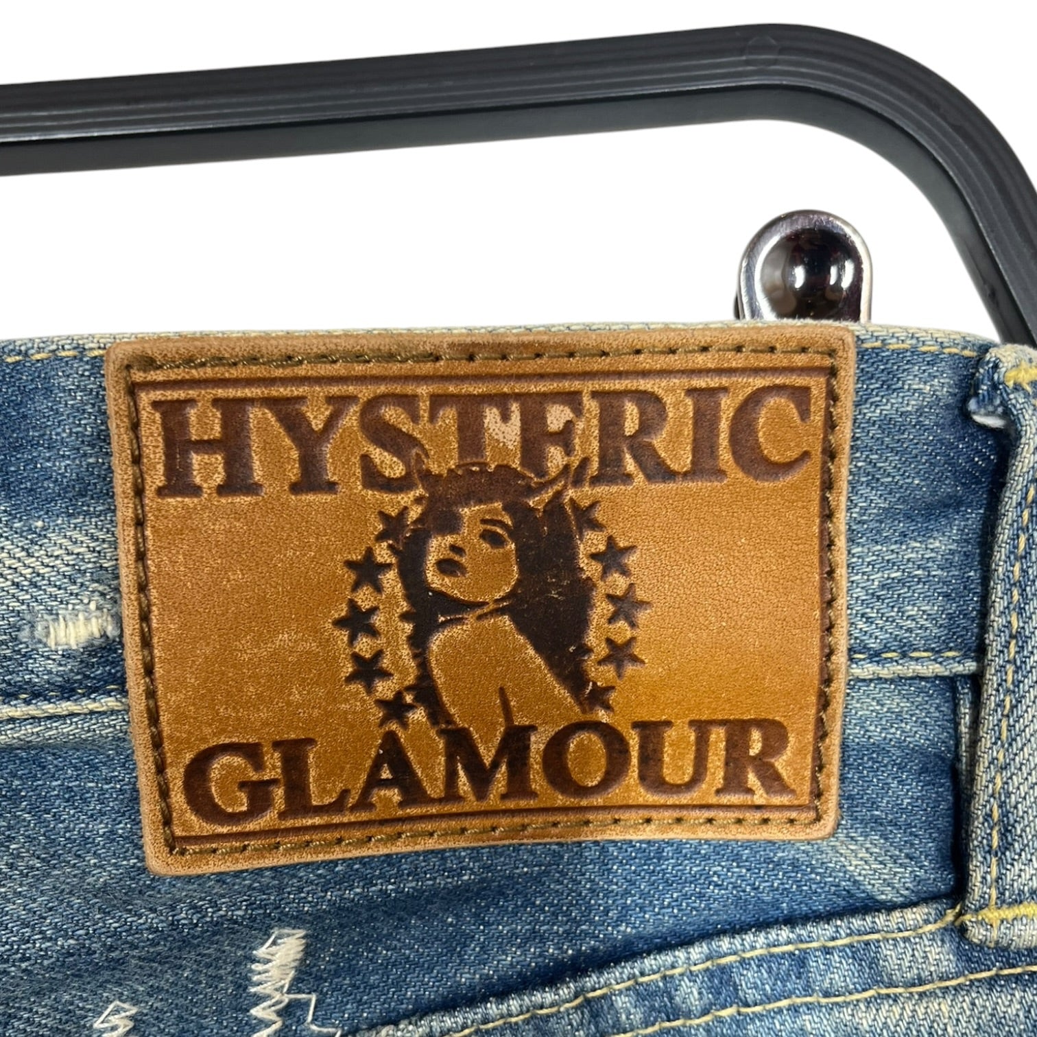 HYSTERIC GLAMOUR/Skinny Pants/29/Denim/BLU/SCAB DENIM view 4