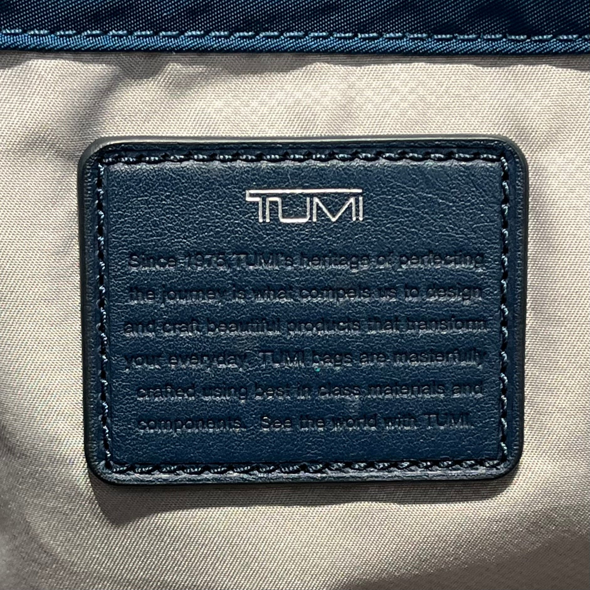 TUMI/Backpack/Nylon/BLU/Voyager view 5