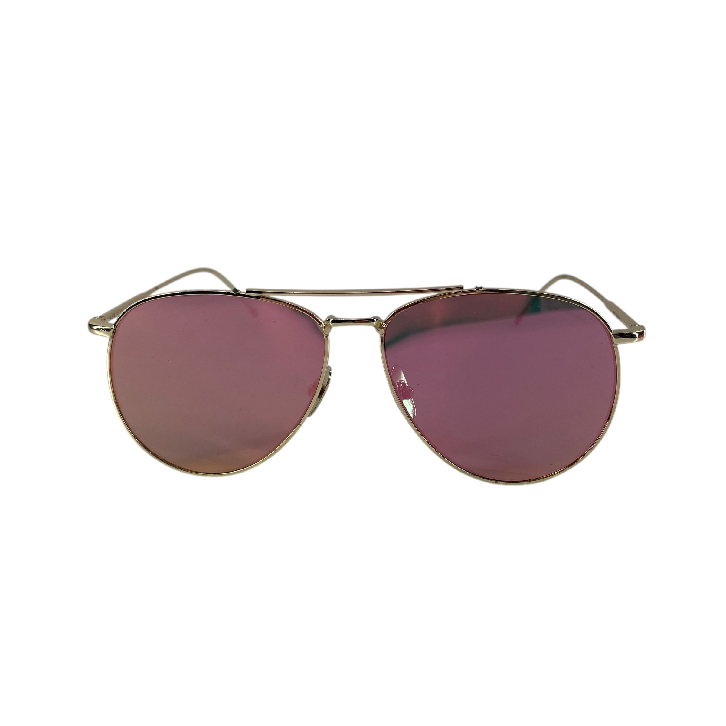 THOM BROWNE. NEW YORK/Sunglasses/Metal/GLD/AVIATOR / REFLECTIVE view 1