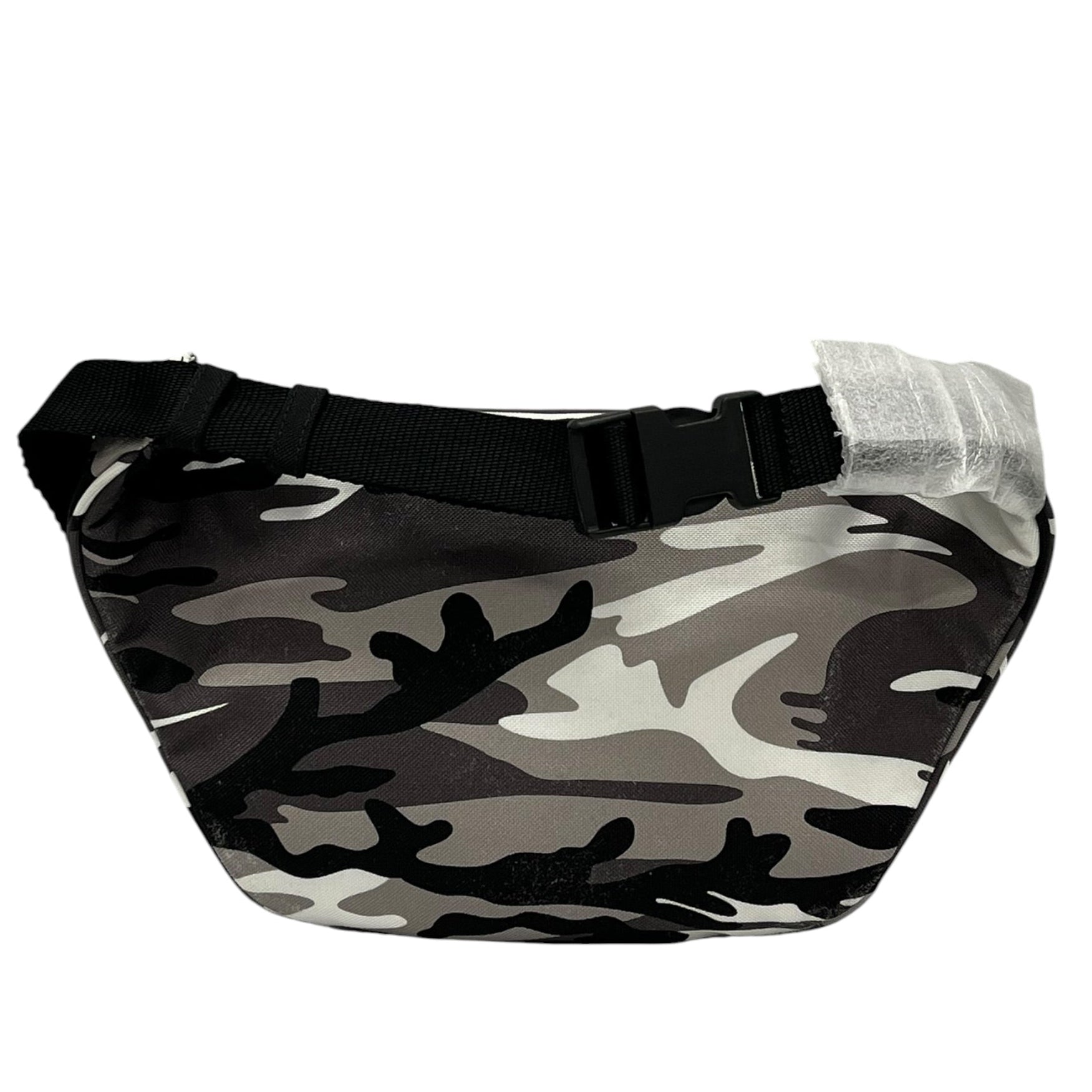 BALENCIAGA/Fanny Pack/Camouflage/Nylon/GRY/DISTRESSED SNOW CAMO FANNY view 2