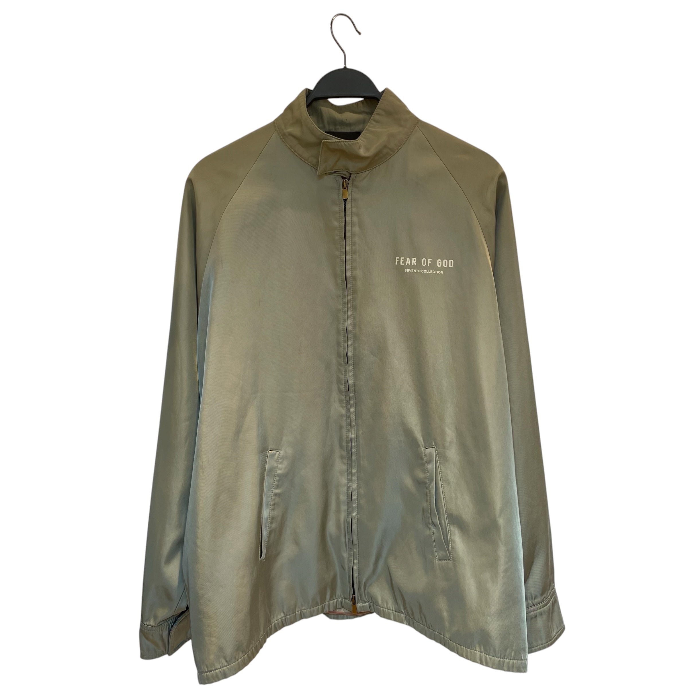 FEAR OF GOD/Jacket/L/Nylon/KHK/iridecent inside linen view 1