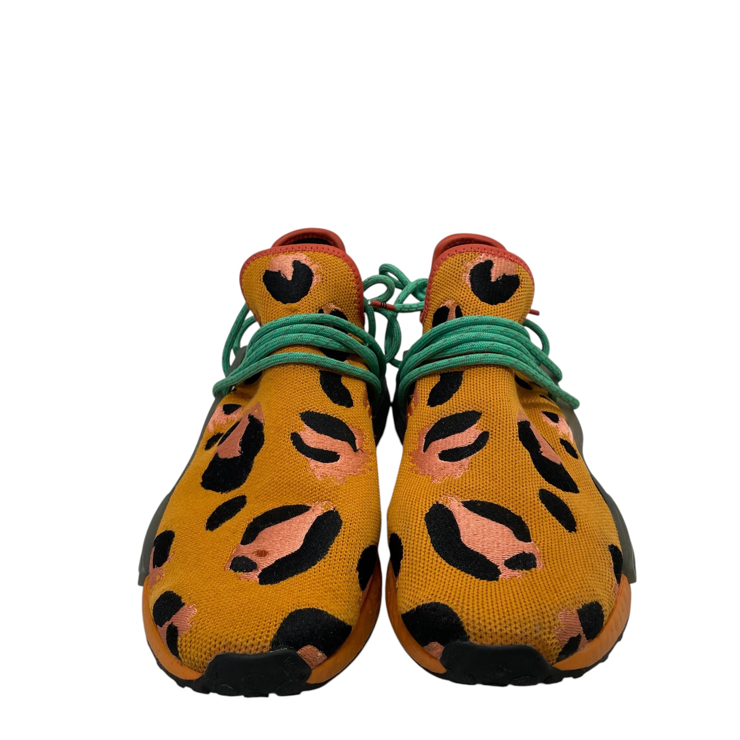 adidas/Low-Sneakers/US 12/Animal Pattern/Cotton/ORN/HU ANIMAL INSTINCT PHARELL view 1