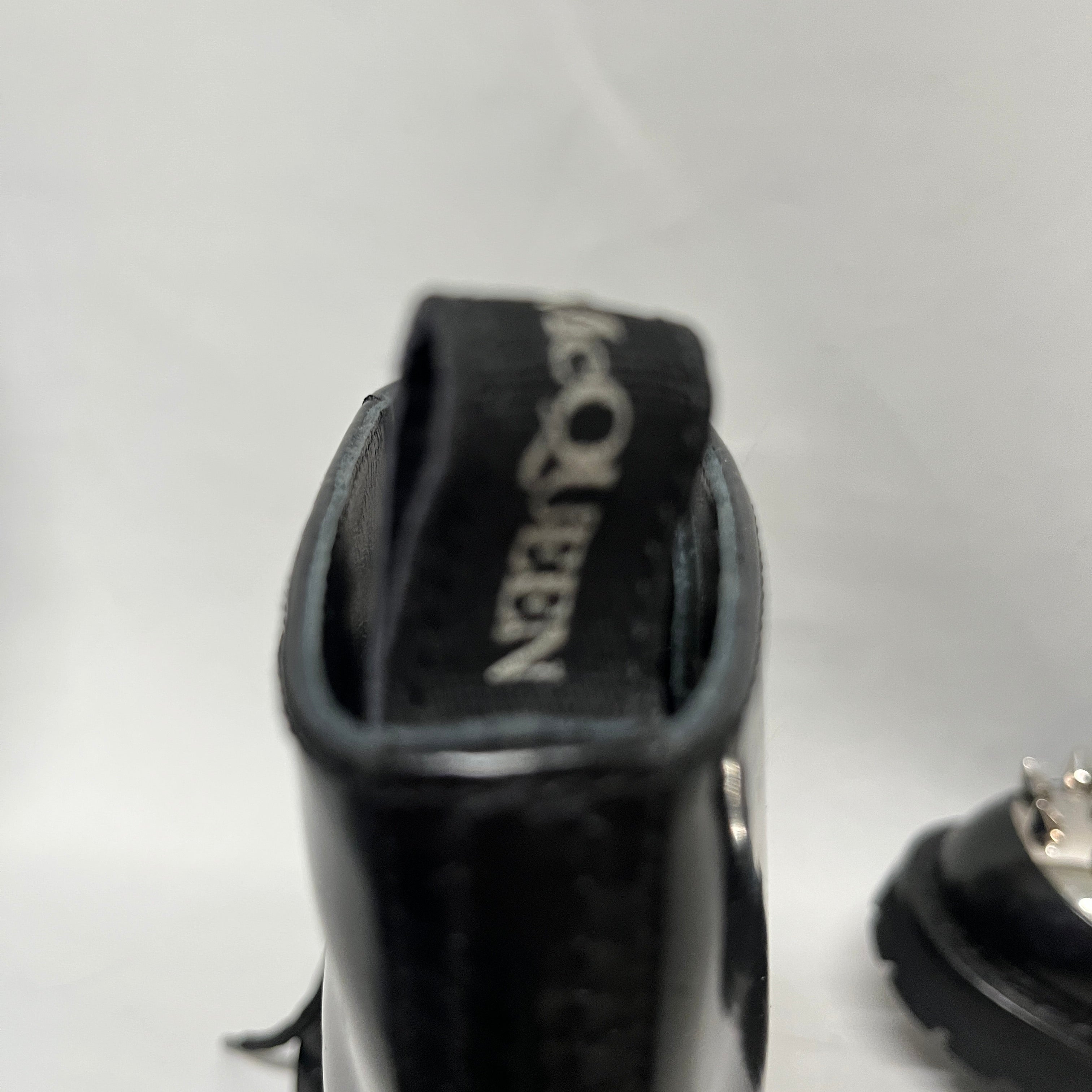 Alexander McQueen/Lace Up Boots/EU 40/Leather/BLK/PUNK STUD TOE CAP view 4