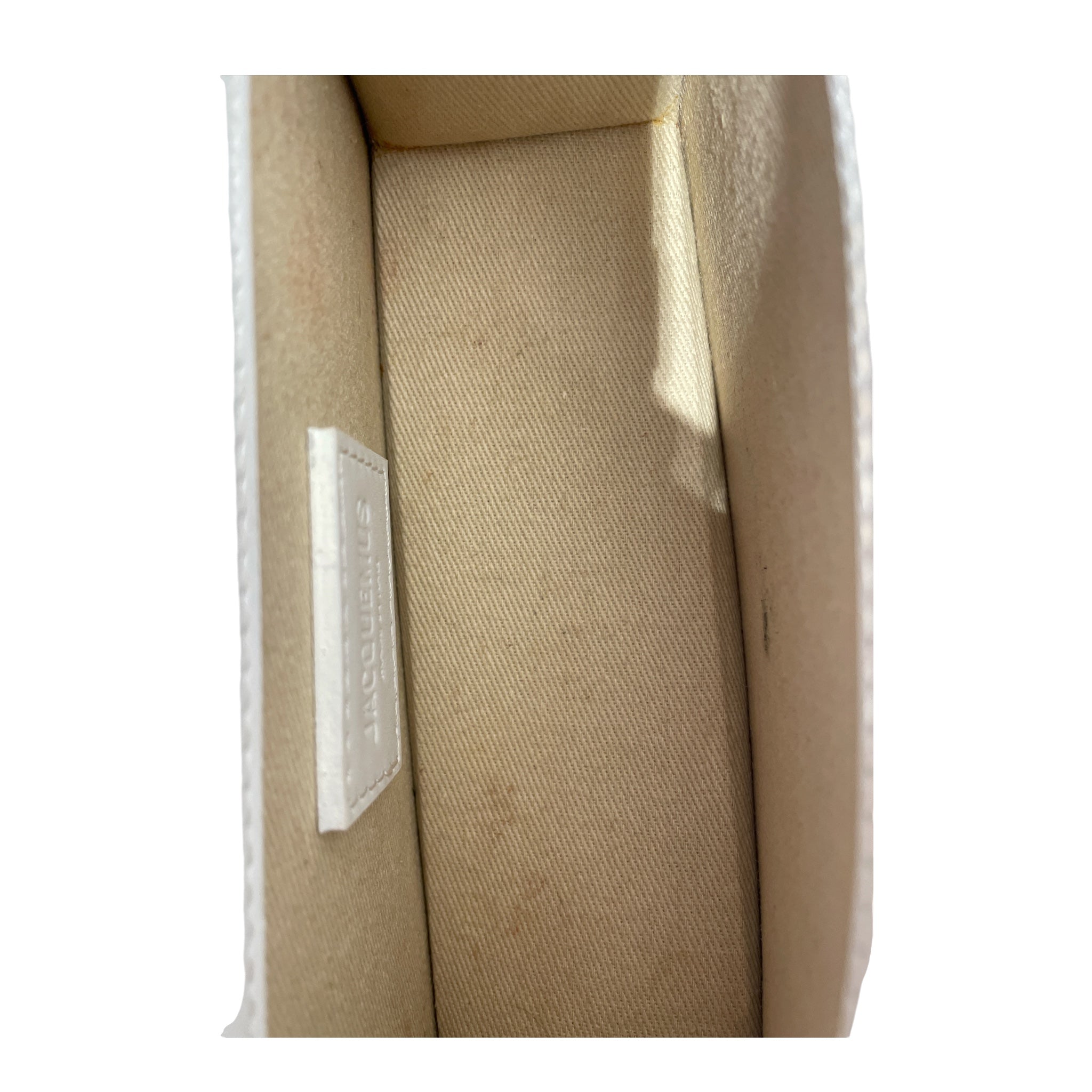 JACQUEMUS/Cross Body Bag/Leather/WHT/ view 3