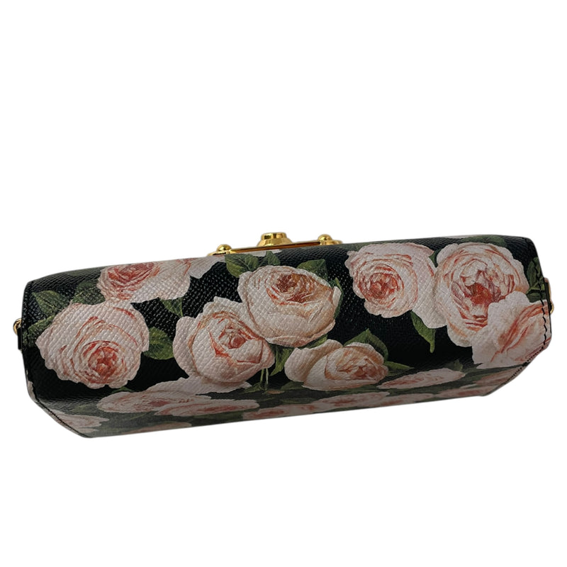 DOLCE&GABBANA/Cross Body Bag/OS/Floral Pattern/Leather/MLT/