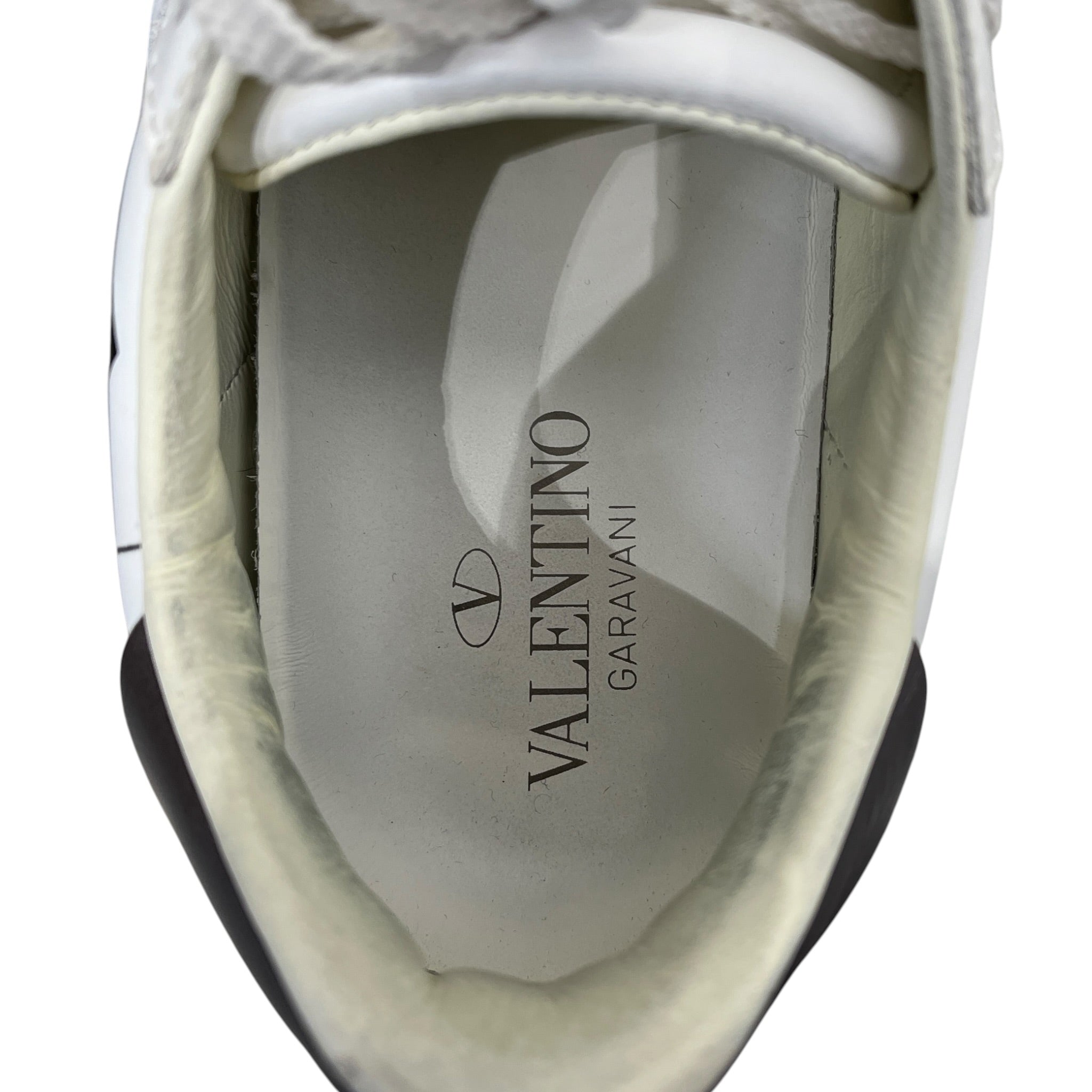 VALENTINO GARAVANI/Low-Sneakers/US 8.5/WHT/LOGO ON SIDE view 3