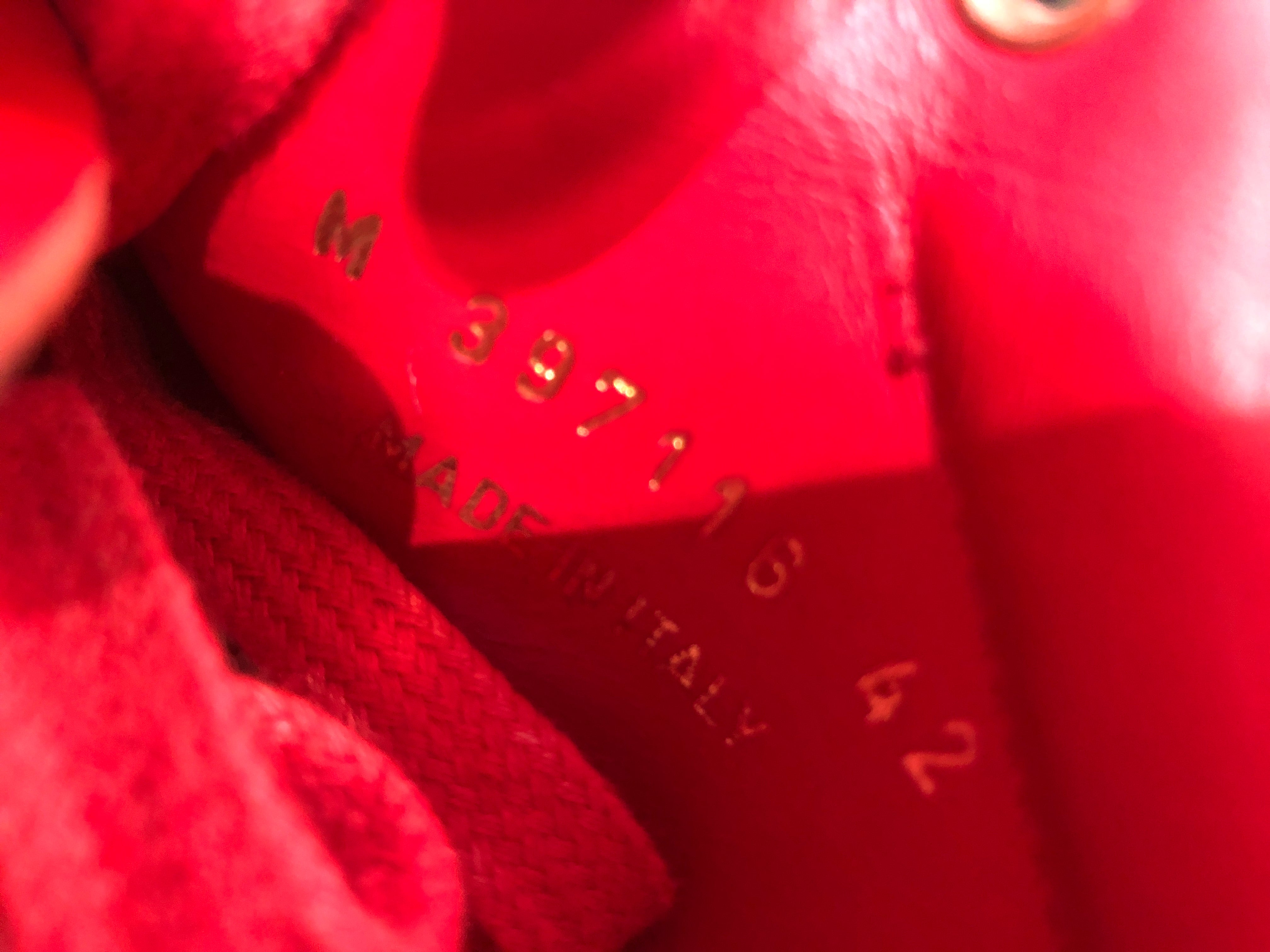 YVES SAINT LAURENT/Low-Sneakers/US 9/Leather/RED/ view 4