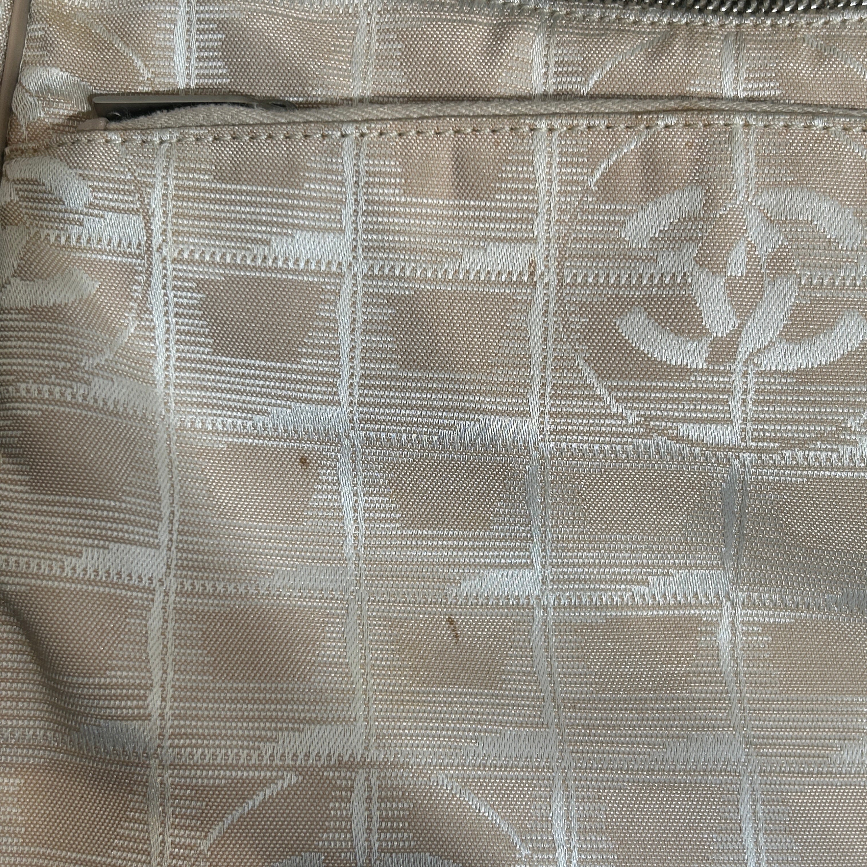 CHANEL/Bag/Monogram/Nylon/BEG/Travel Ligne view 7