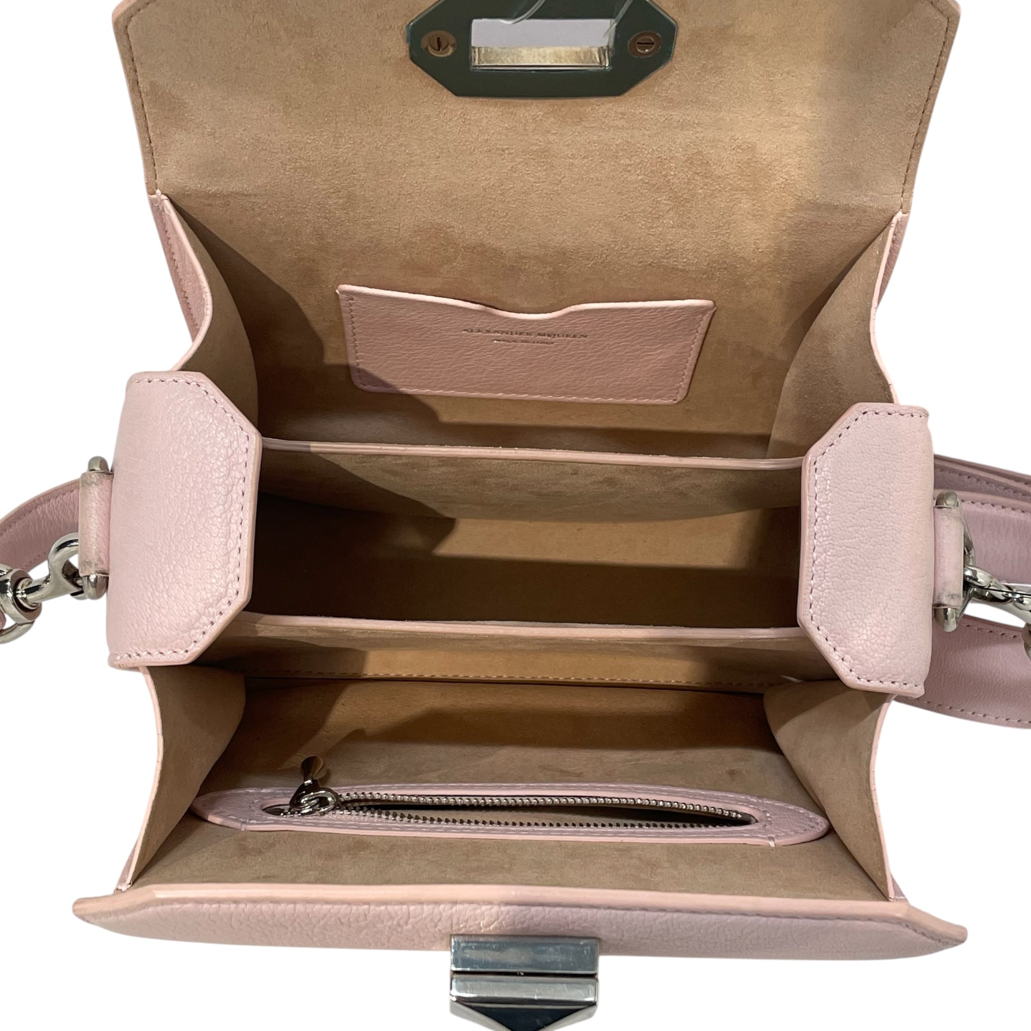Alexander McQueen/Cross Body Bag/Leather/CRM/ view 6
