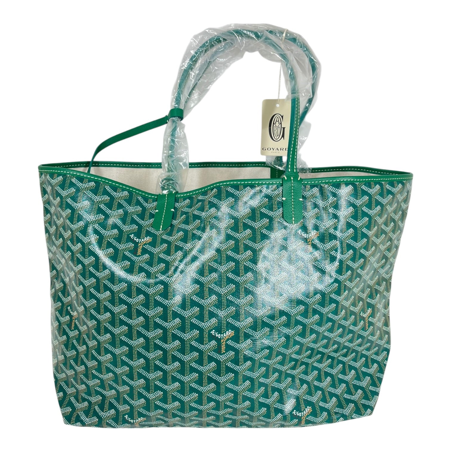 GOYARD/Tote Bag/Monogram/Leather/GRN/ST. LOUIS PM view 1