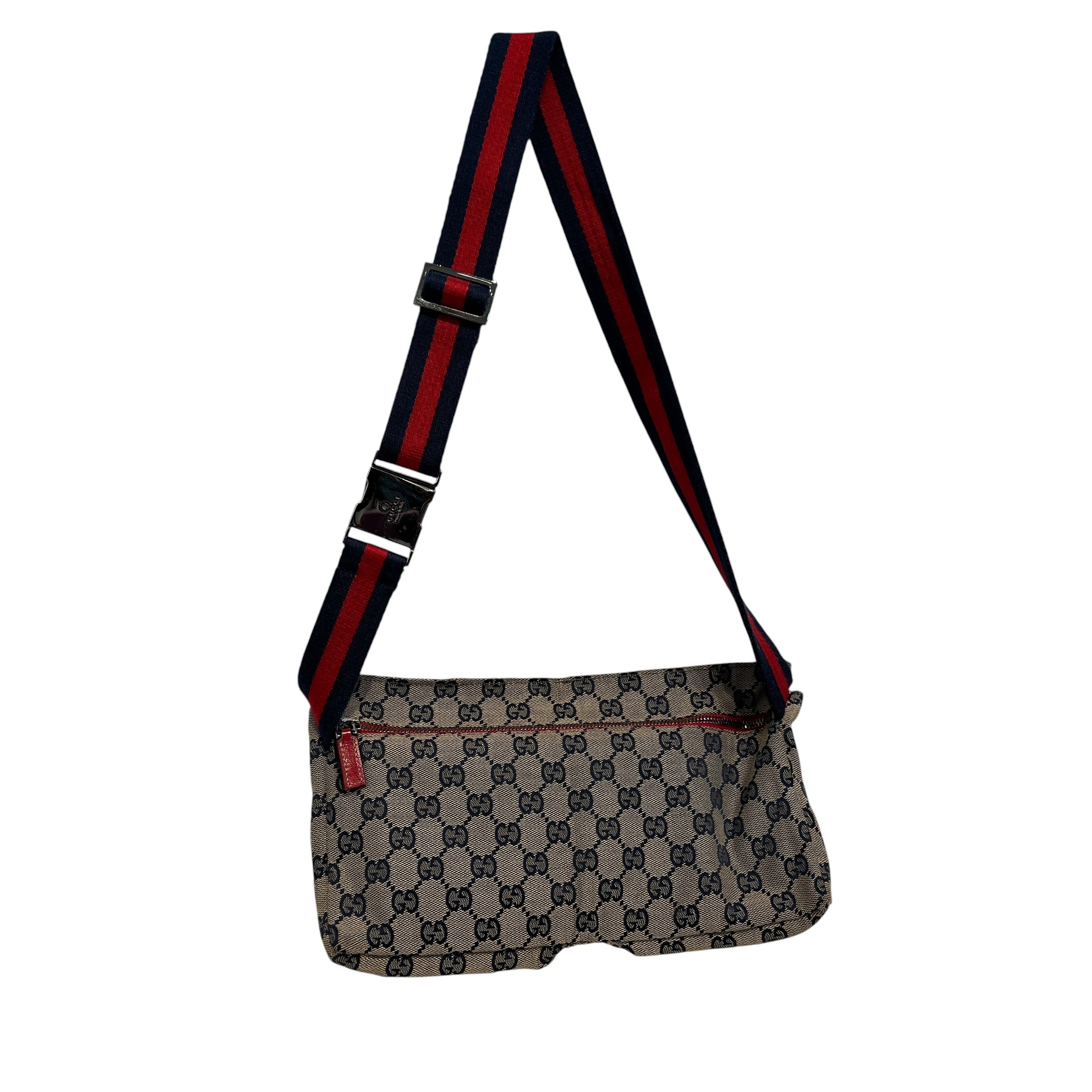 GUCCI/Cross Body Bag/Monogram/Leather/KHK/28566   2123 view 2