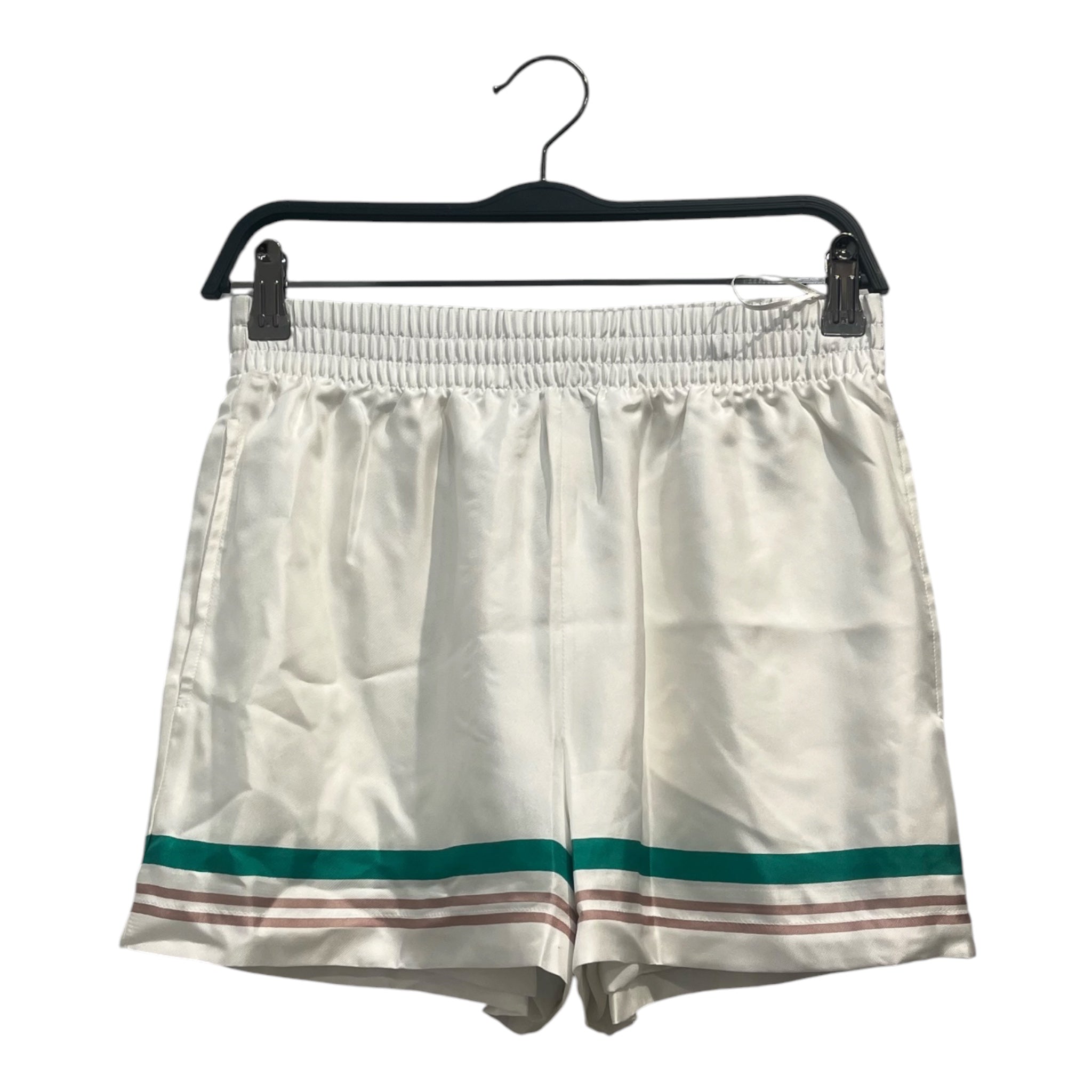 CASABLANCA/Shorts/XS/Graphic/Silk/WHT/"CASA WAY" TENIS CLUB view 1