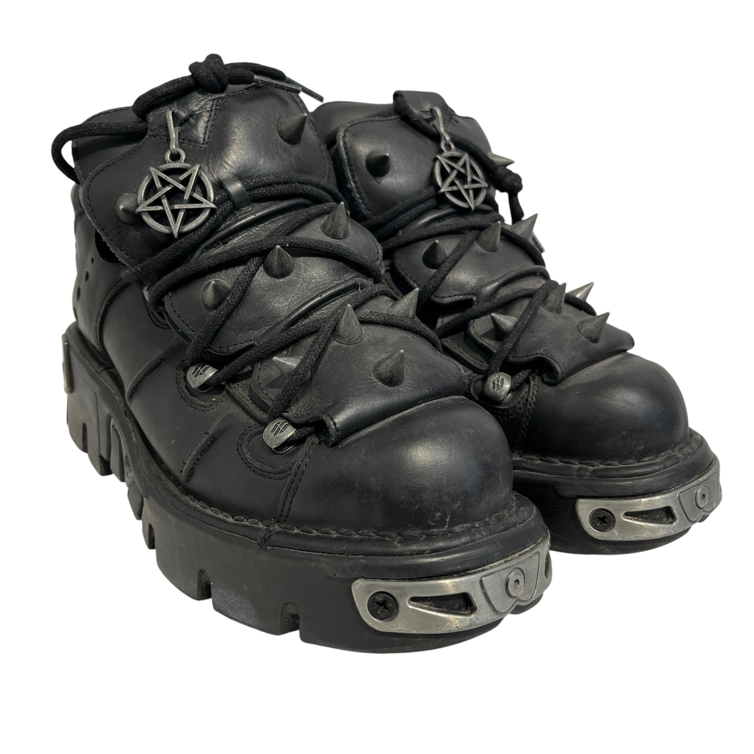 NEW ROCK/Boots/EU 42/Leather/BLK/Style 110-S1 view 1