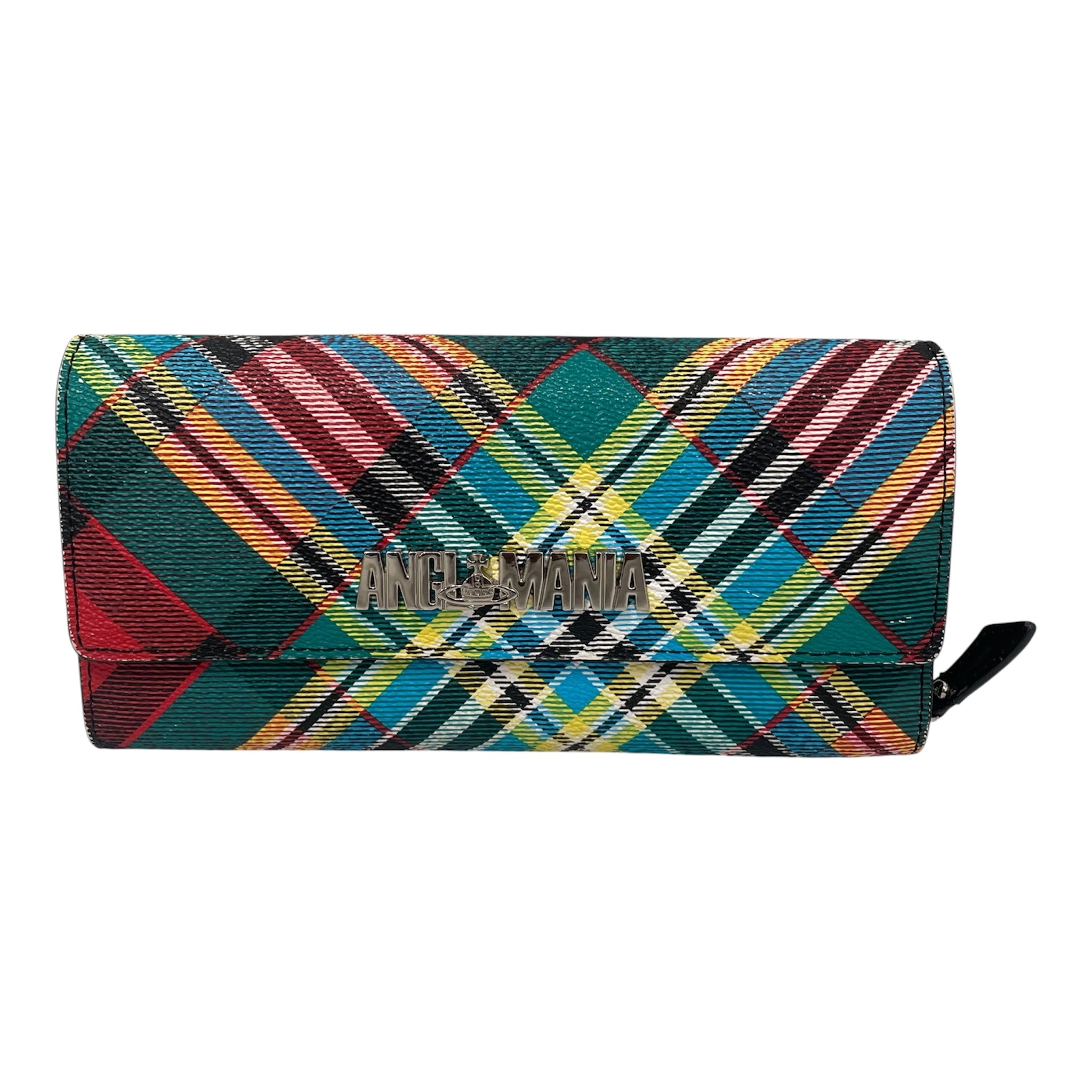 Vivienne Westwood/Wallet/Plaid/Leather/MLT/ANGLMANIA view 1