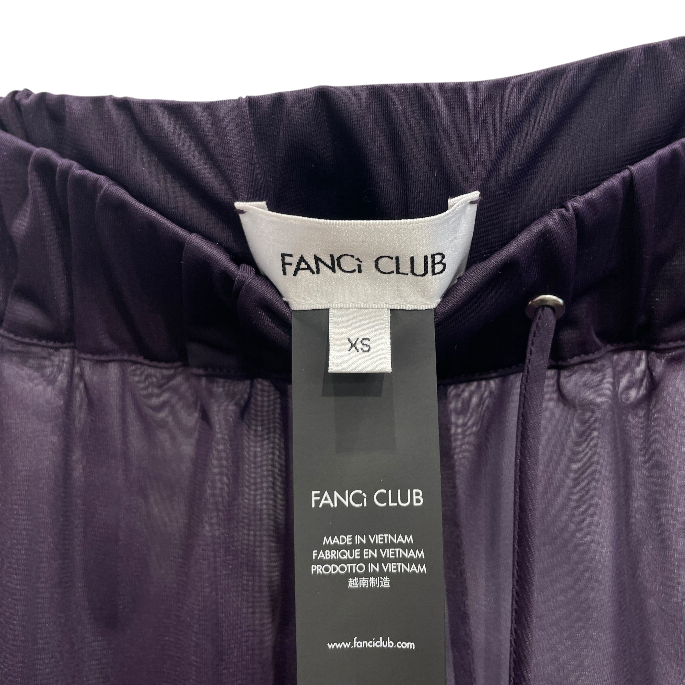 FANCYCLUB(NASTY FANCY CLUB)/Sarouel Pants/XS/Polyester/PPL/Joggers/EGGPLANT SHEER view 3
