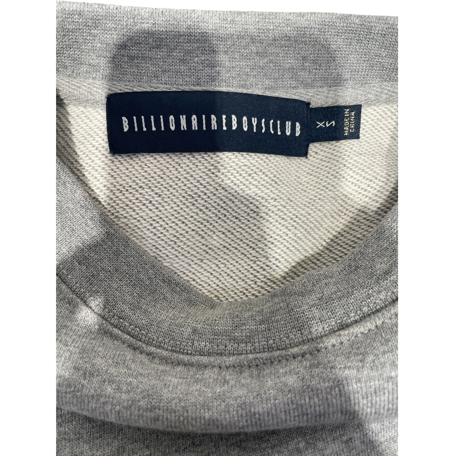 BILLIONAIRE BOYS CLUB/Sweatshirt/XS/Cotton/GRY/Gold logo view 3