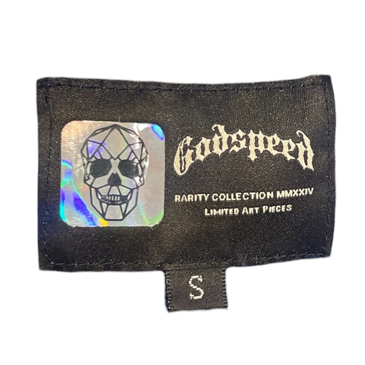 GODSPEED NEW YORK/LS T-Shirt/S/Cotton/BLU/Graphic/skeleton skateboard/godspeed view 3