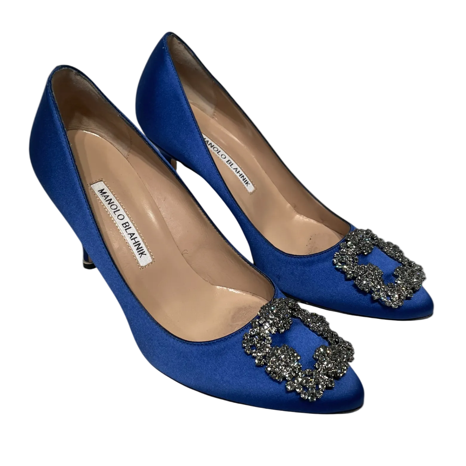 MANOLO BLAHNIK/Heels/EU 37/BLU/ view 1