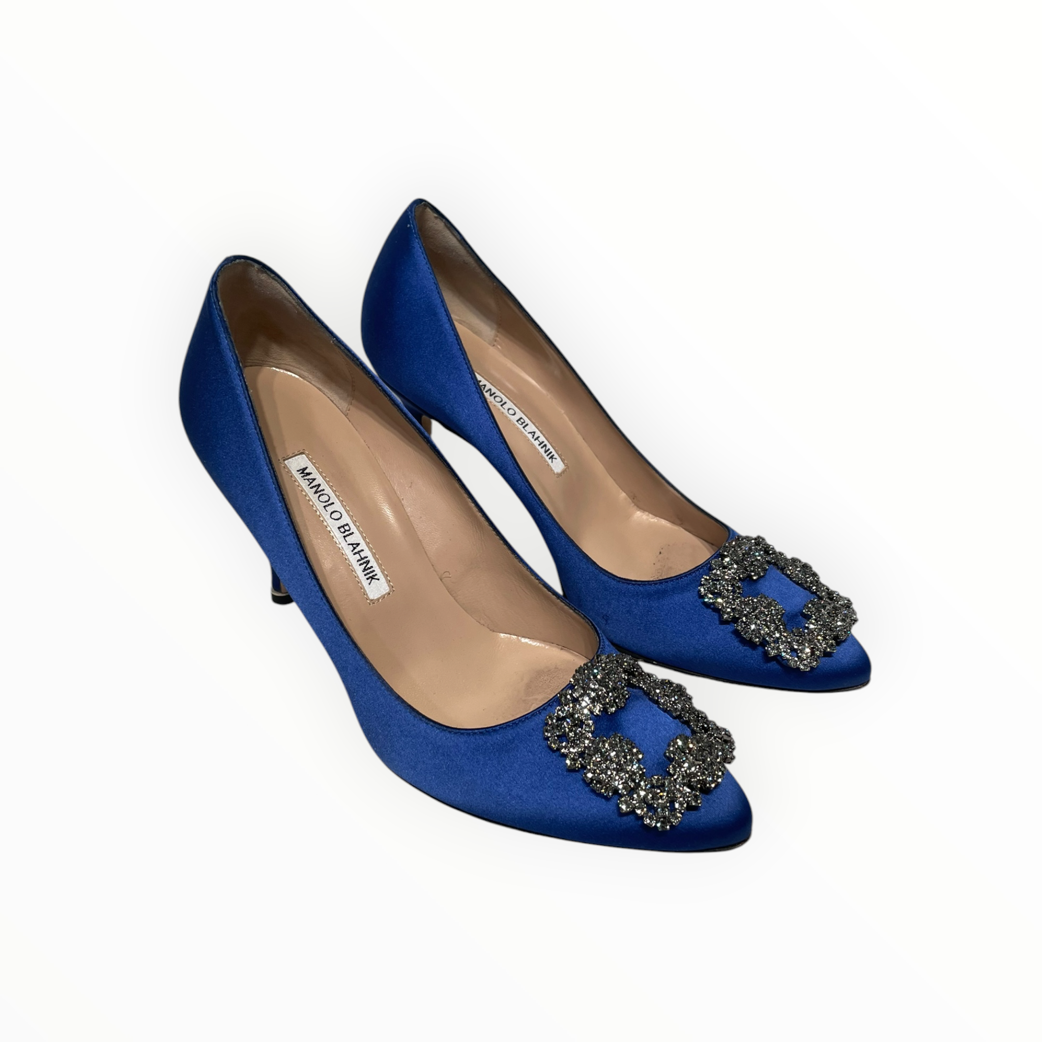 MANOLO BLAHNIK/Heels/EU 37/BLU/ view 1