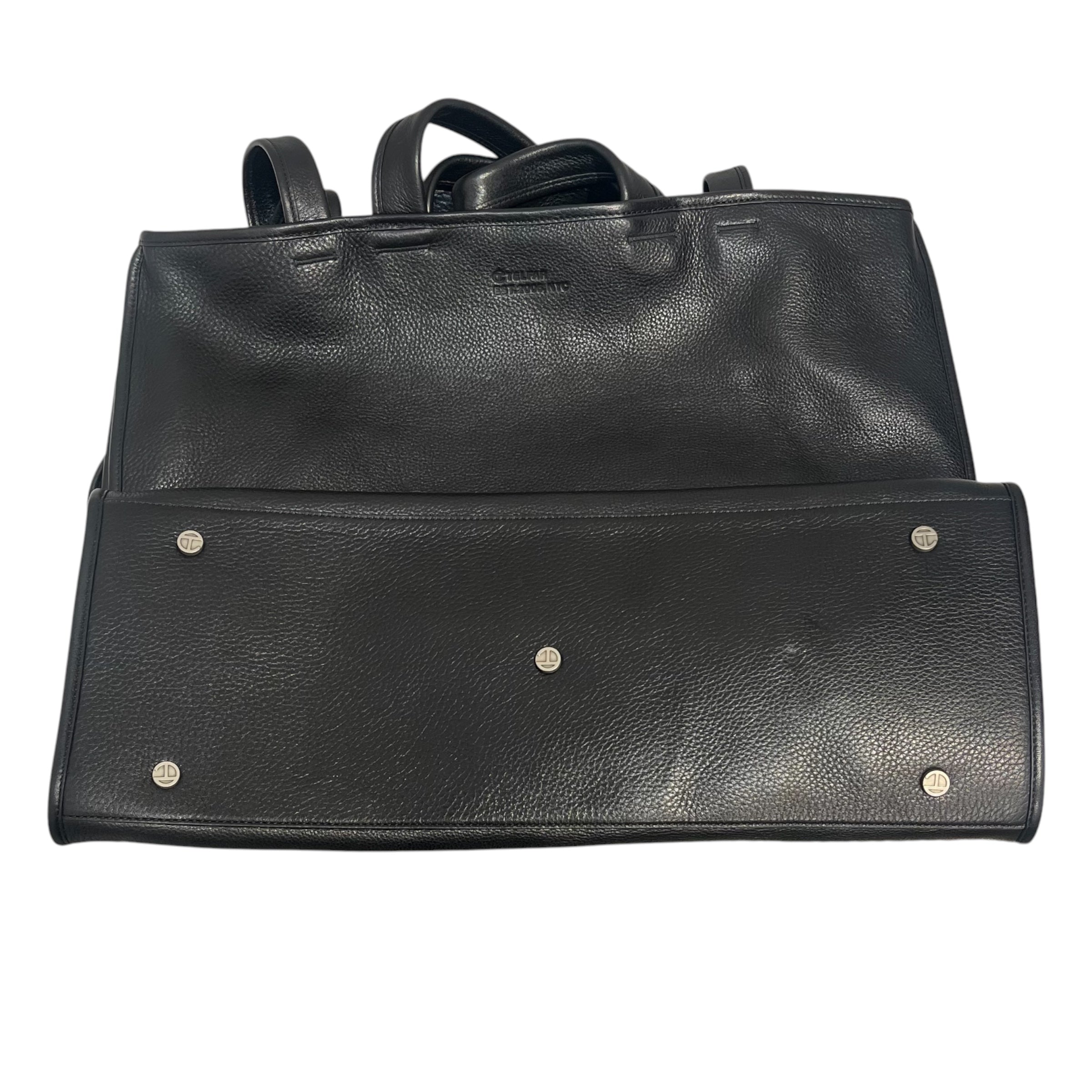 Telfar/Wilsons Leather/Tote Bag/Leather/BLK/PEBBLE LTHR LARGE TOTE-W/TAGS view 9